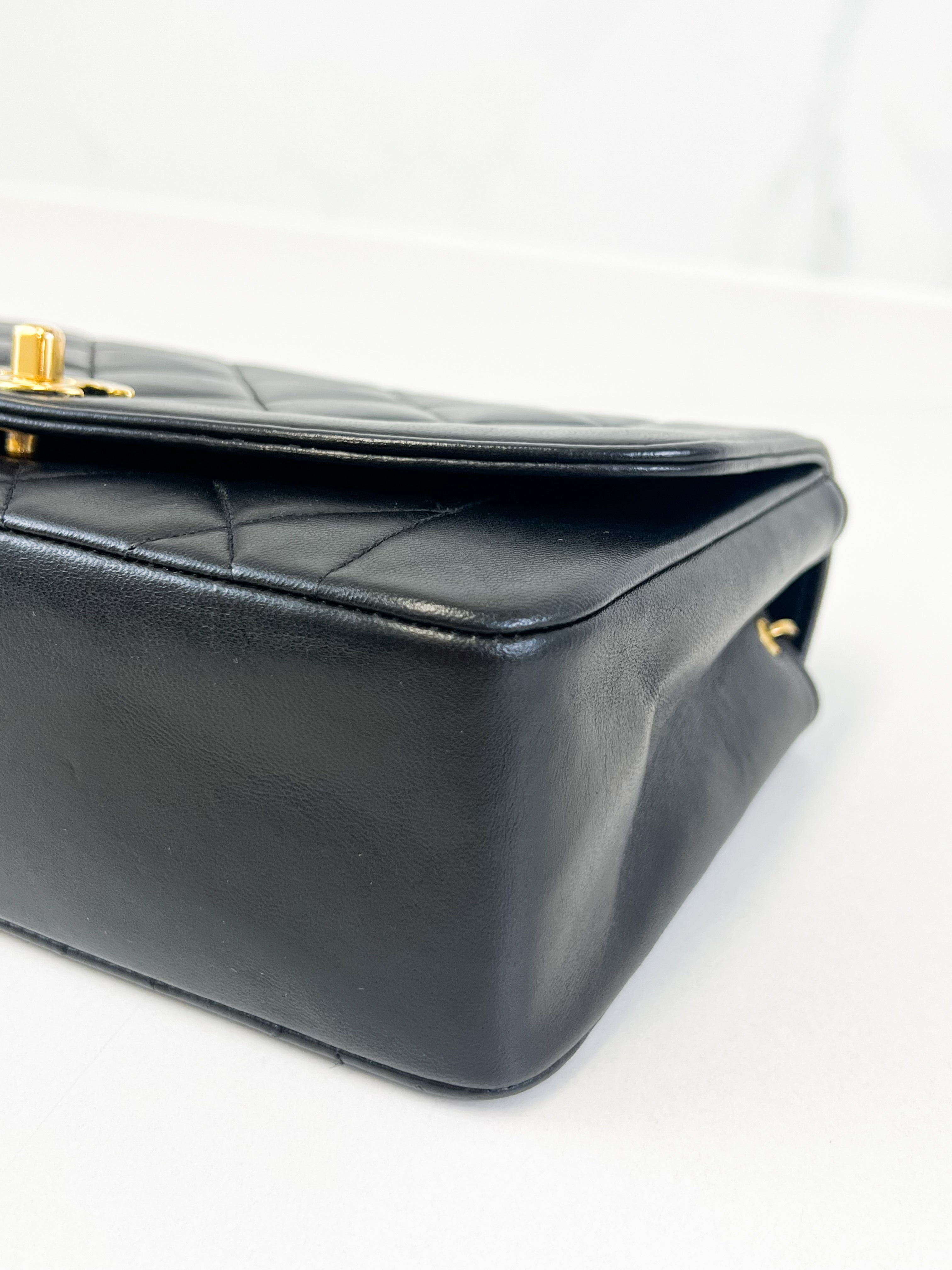 Chanel Vintage Diana Flap Medium Lambskin