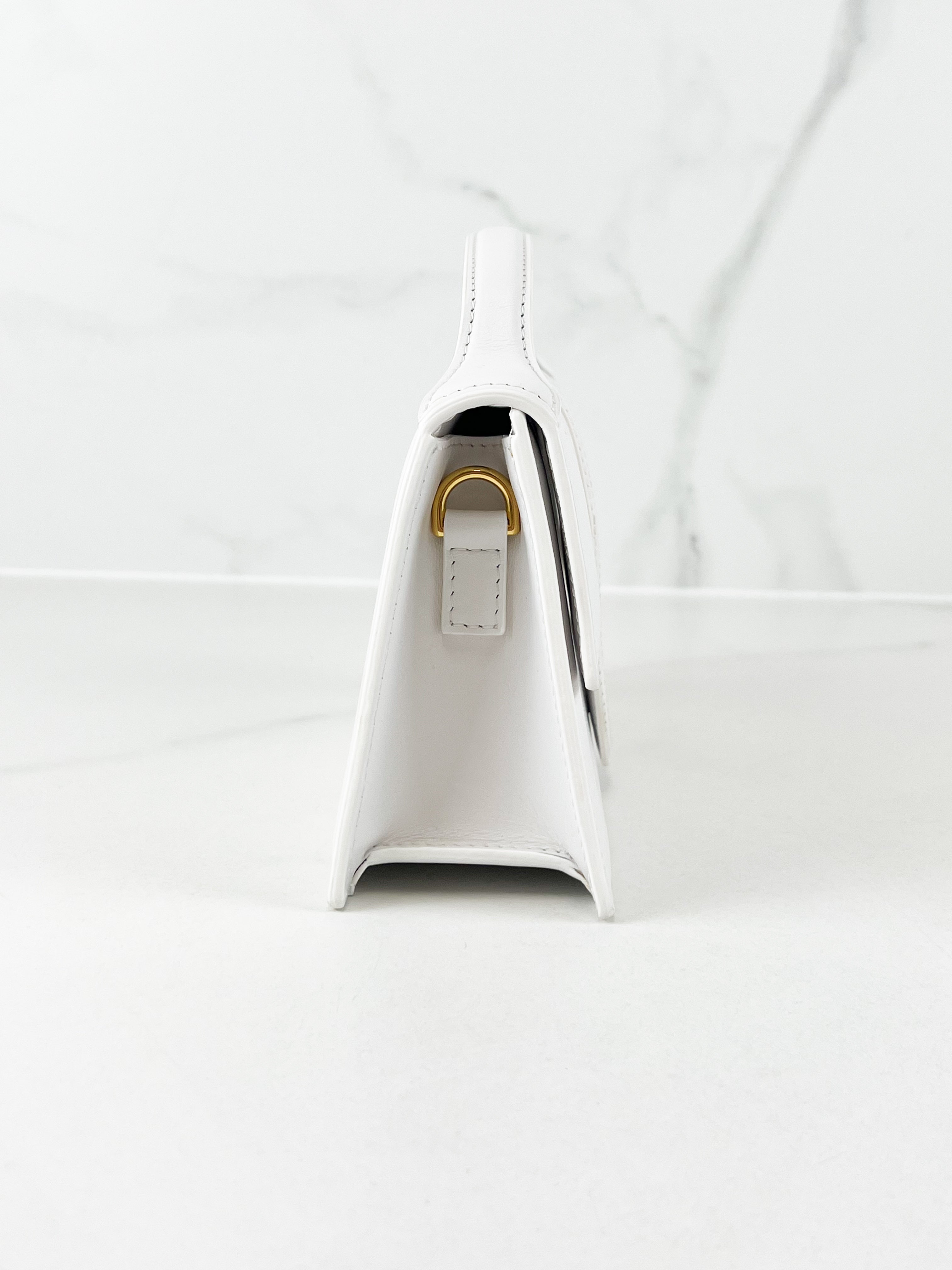 Jacquemus White Le Grand Bambino Tote Bag