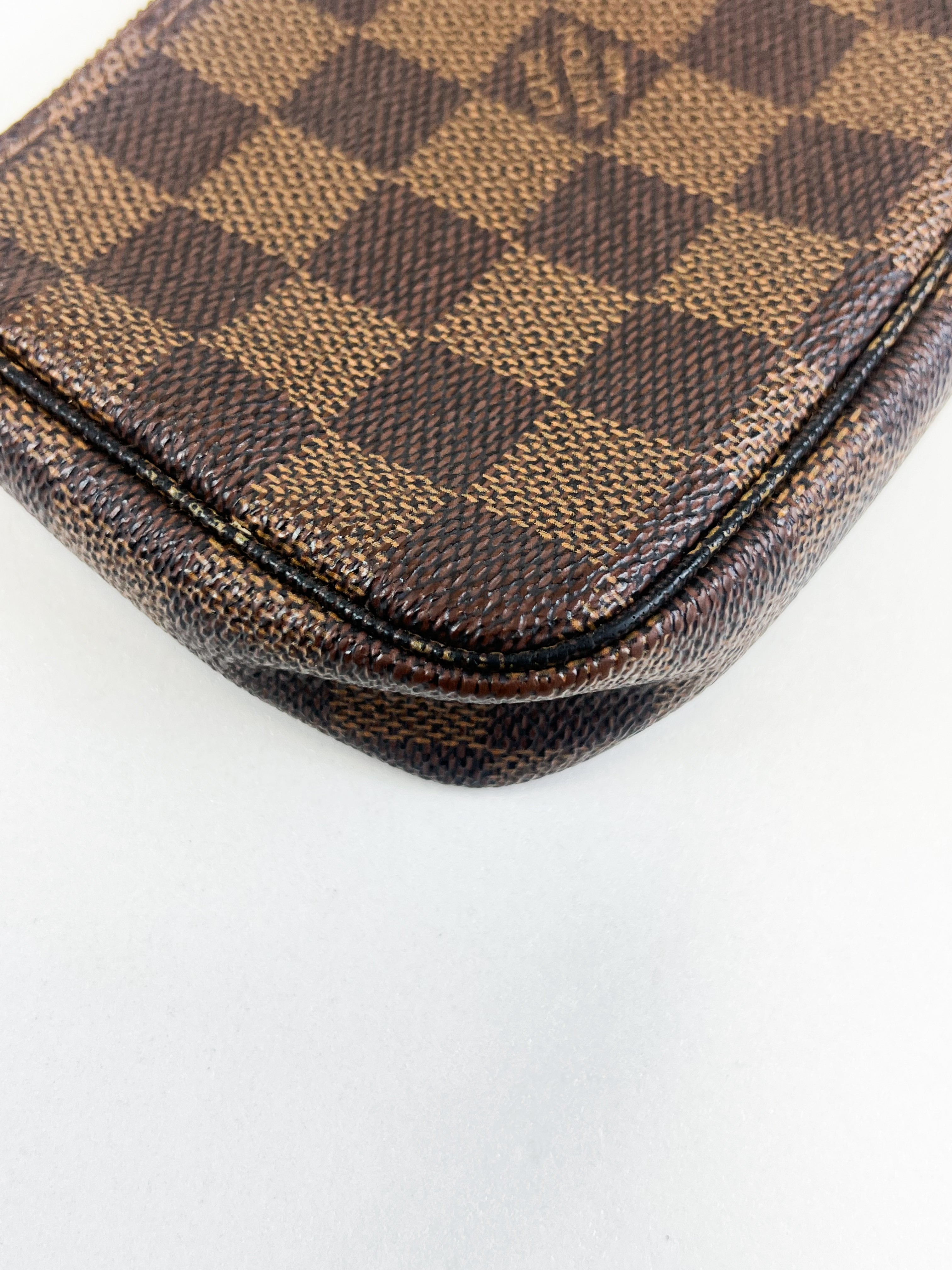 Louis Vuitton Damier Ebene Canvas Mini Pochette