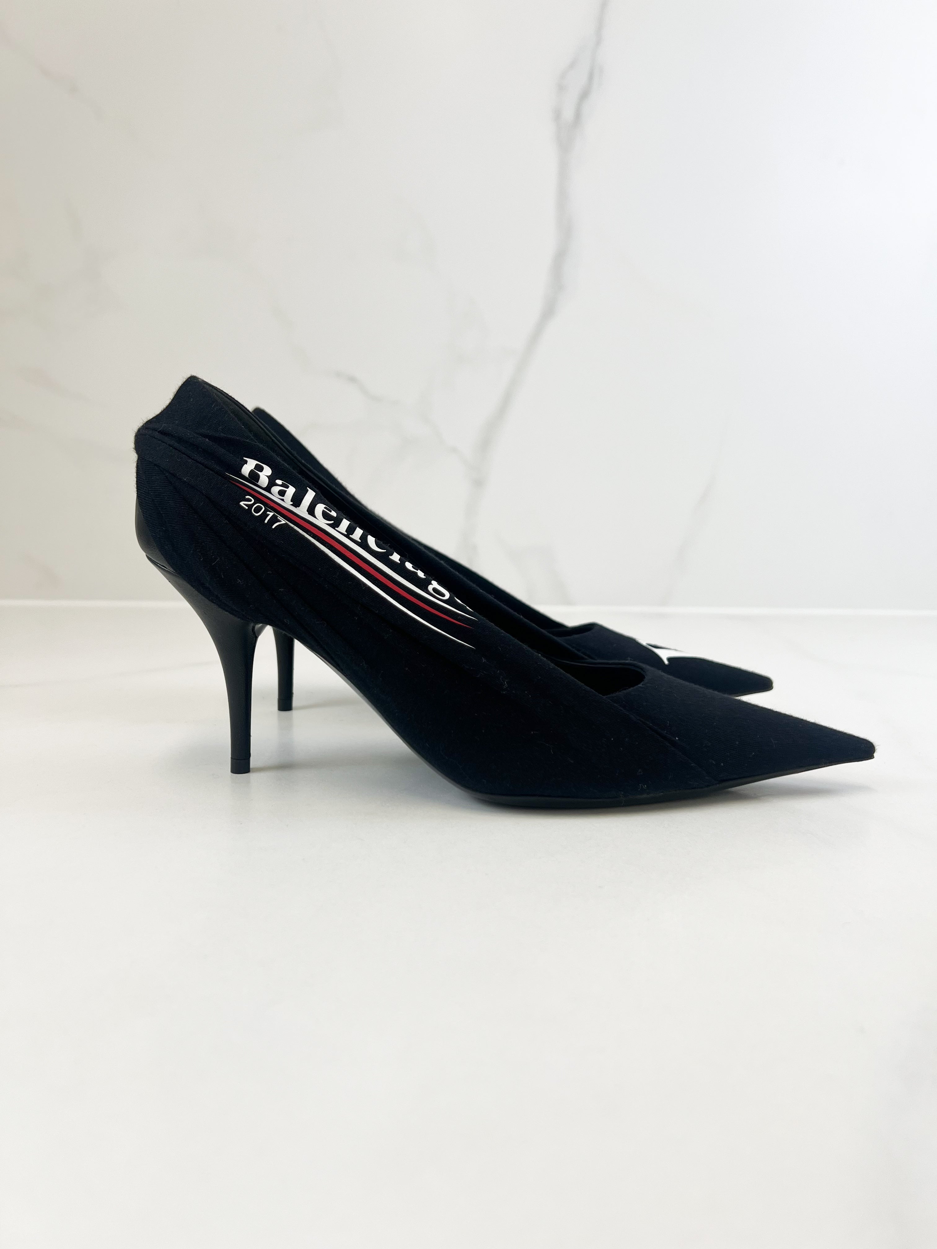 Balenciaga Black Knife Pump Size 39