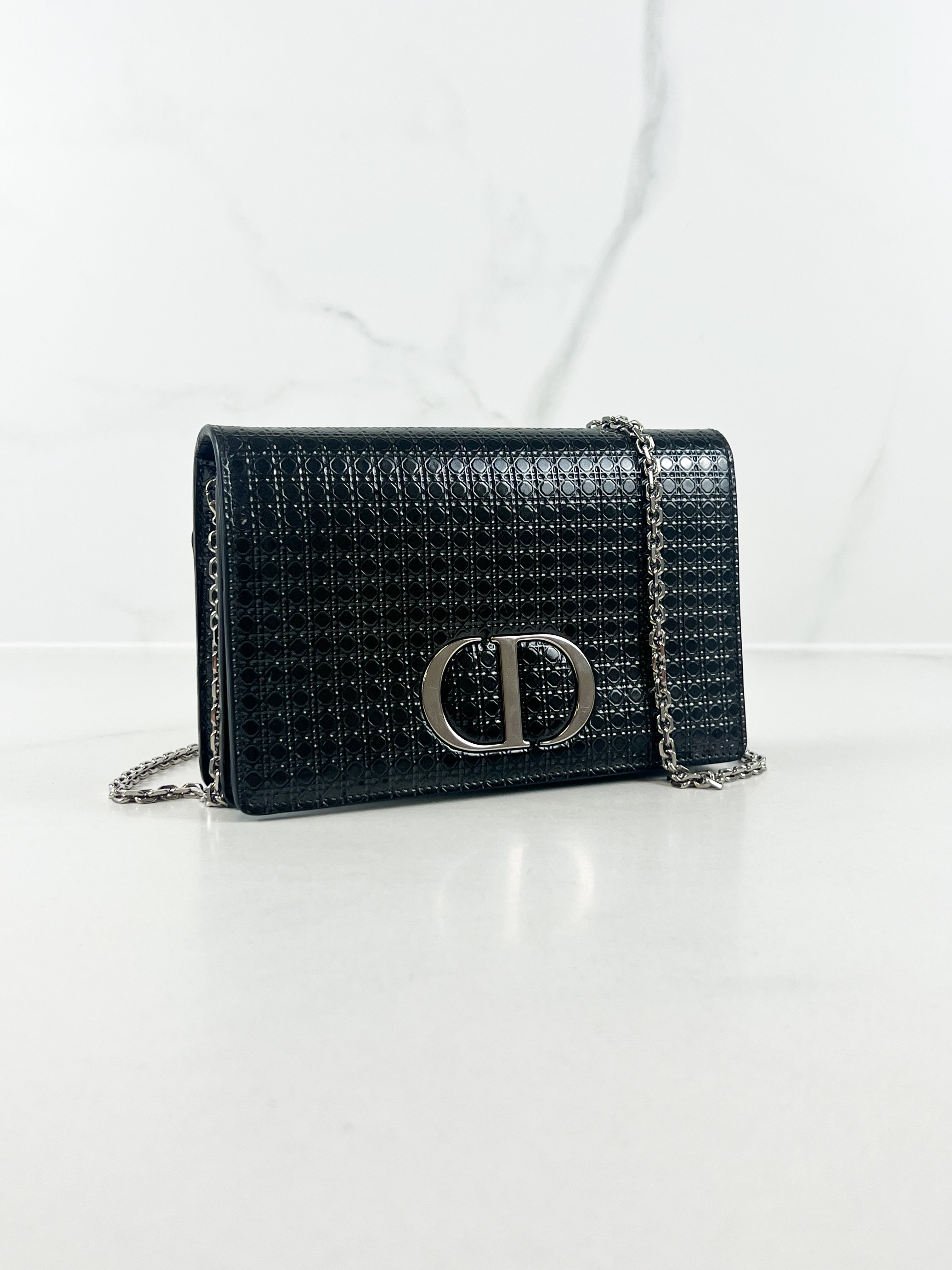 Christian Dior 30 Montaigne Metallic Calfskin Bag