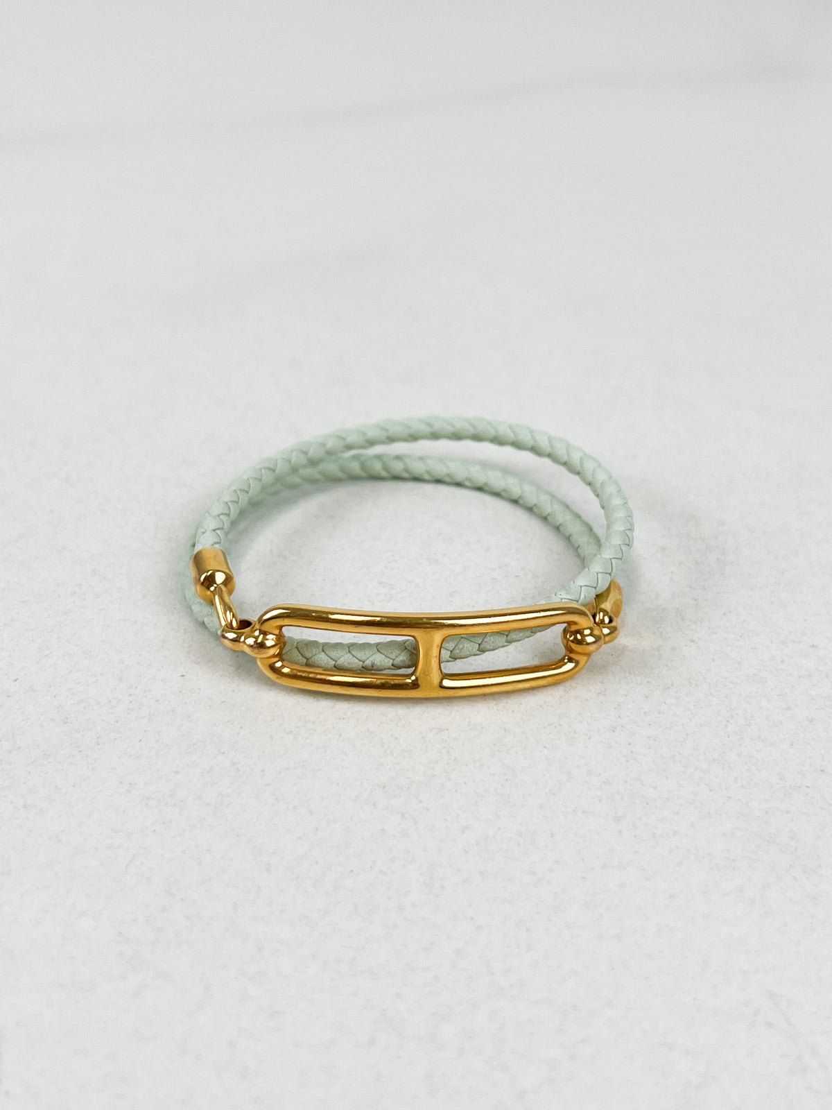 Hermes Roulis Double Tour Braclet with GHW