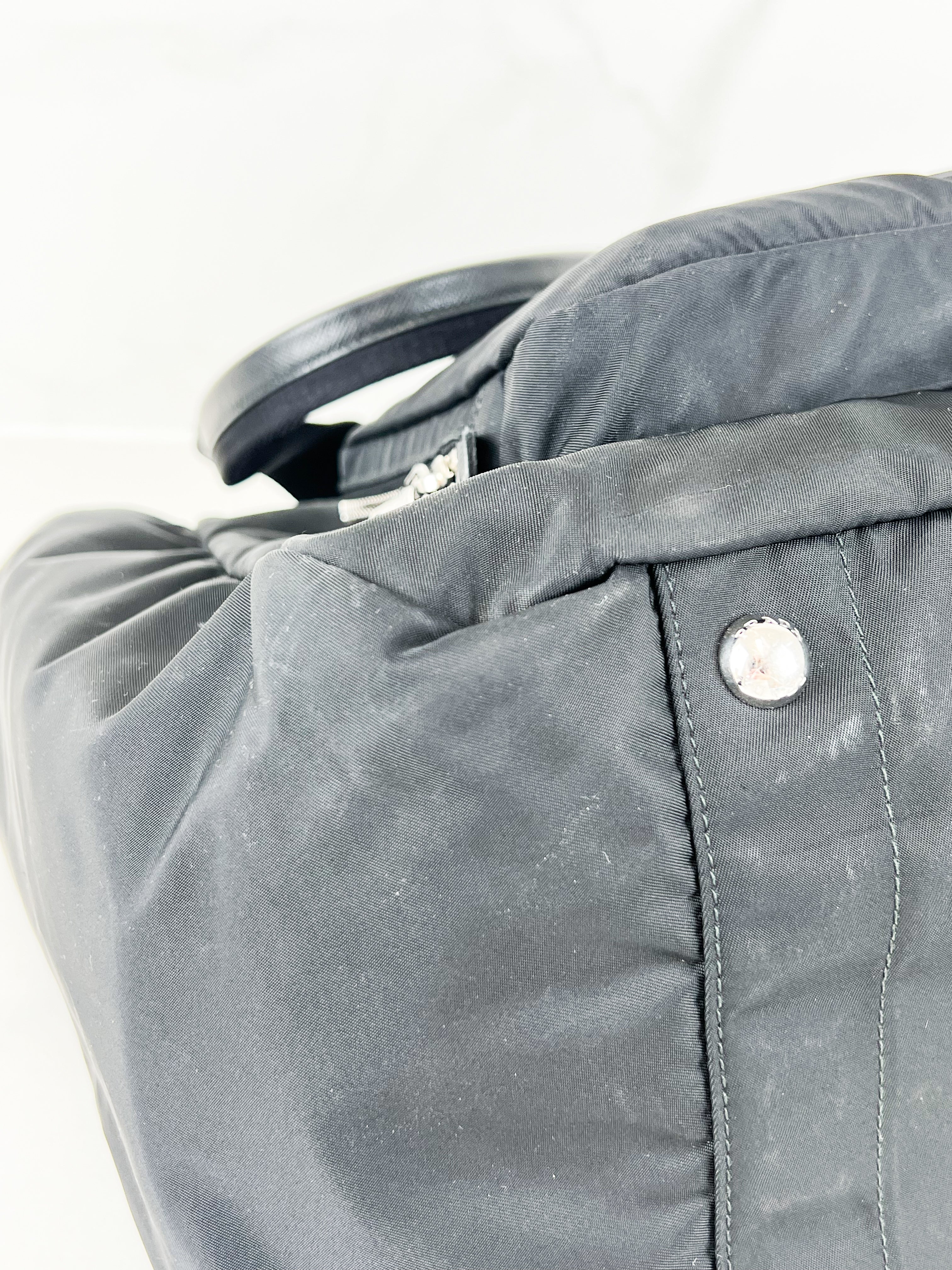 Prada Black Re-Nylon Baby Bag