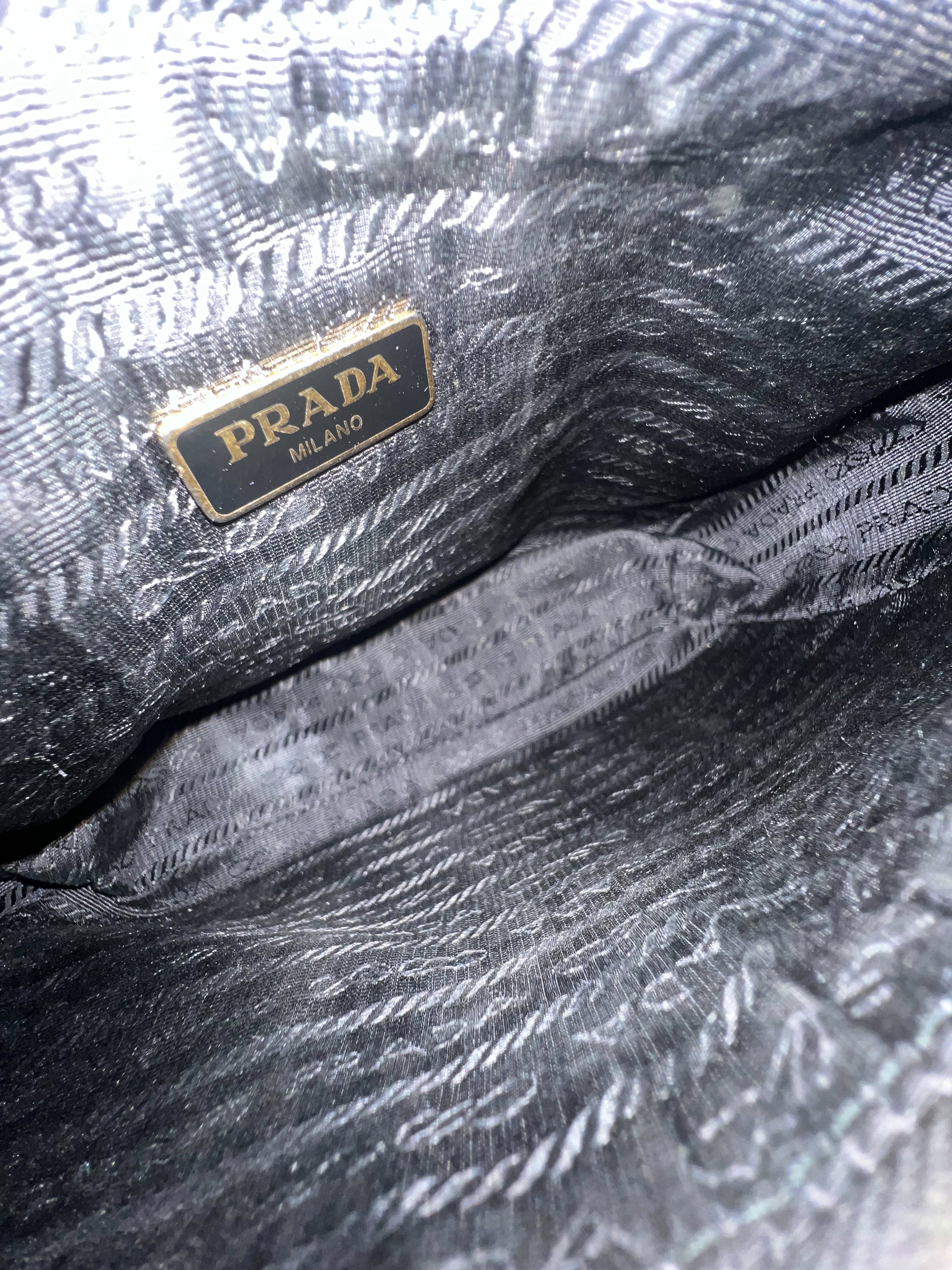 Prada Crochet Re-Edition 2005 in Black