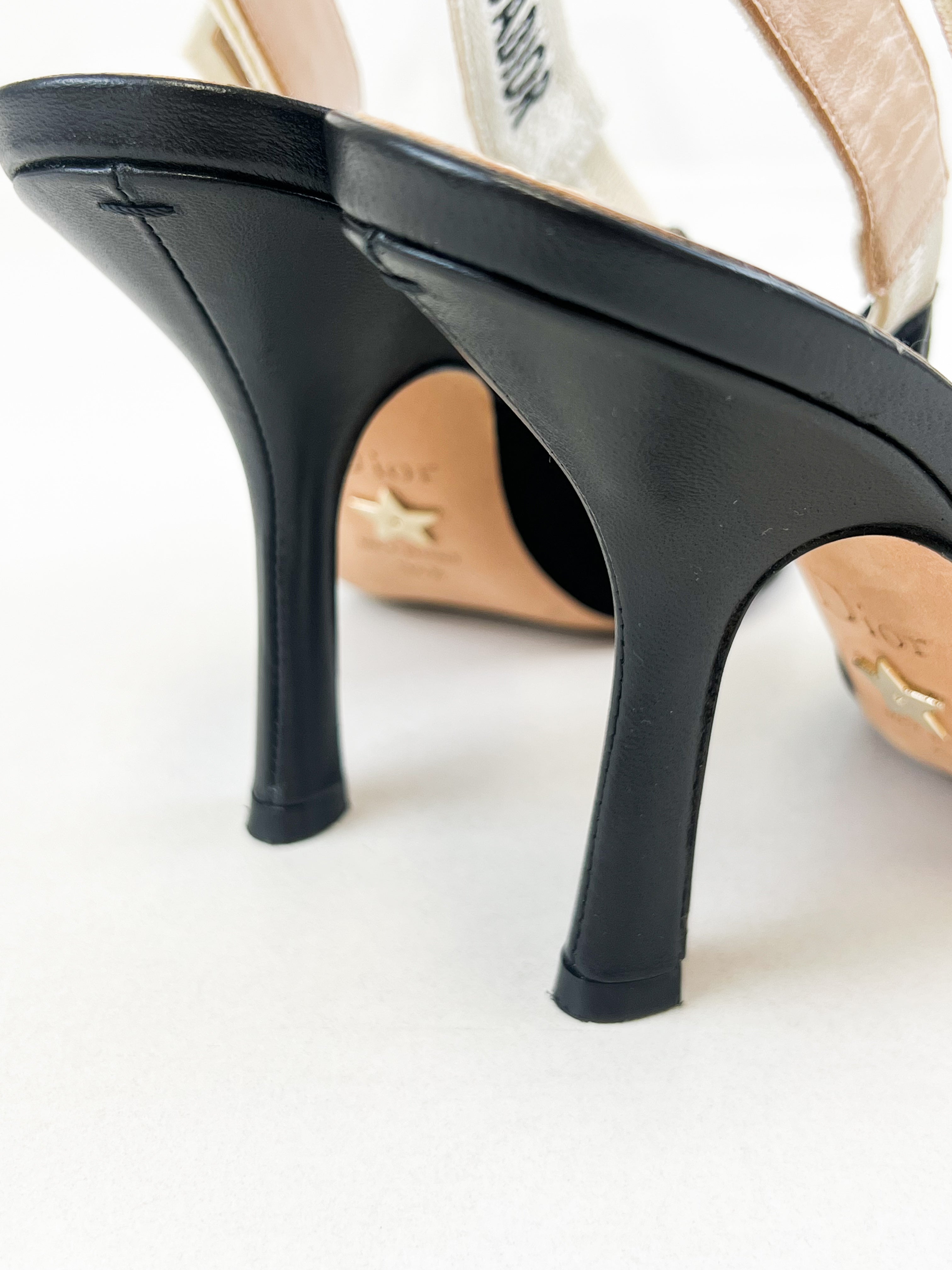 Christian Dior J'adior Slingback Heels Size 34.5