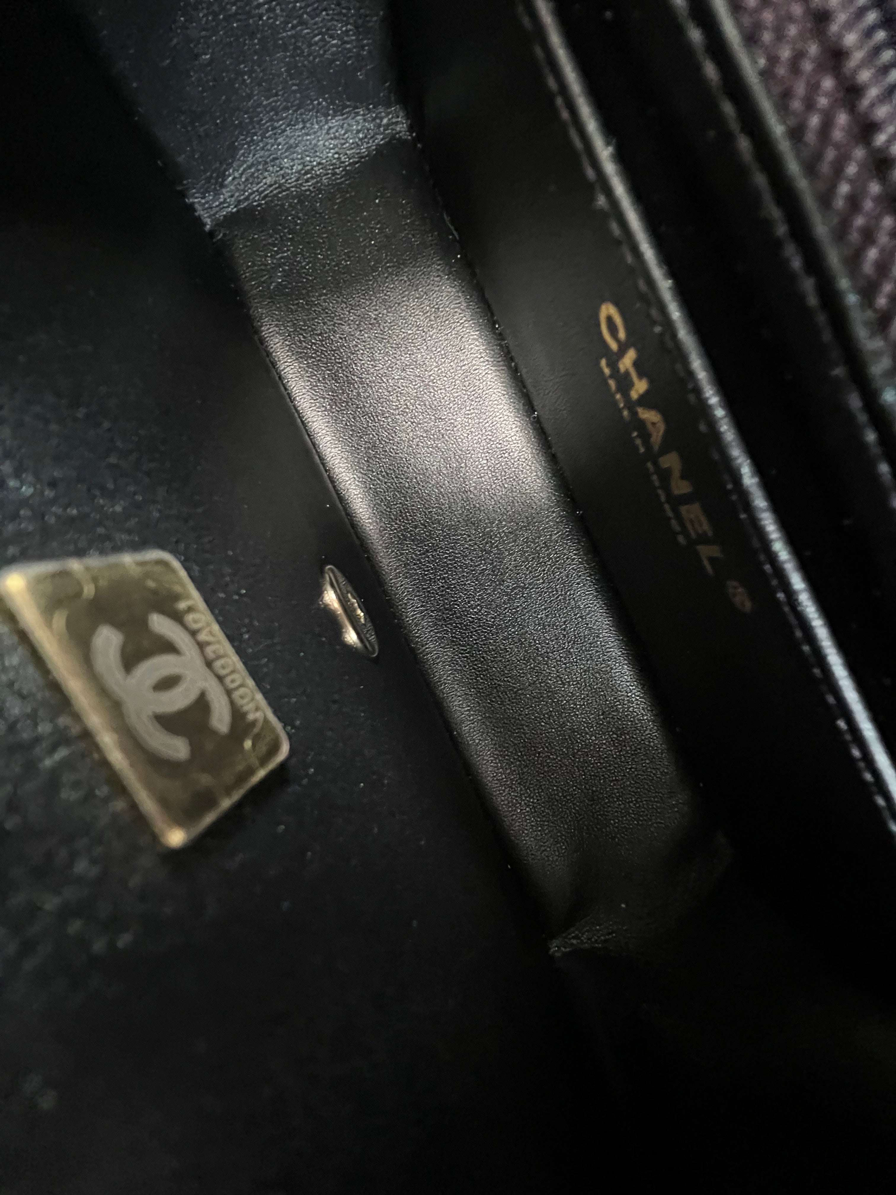 Chanel Rectangular Mini Flap Calfskin Shoulder Bag