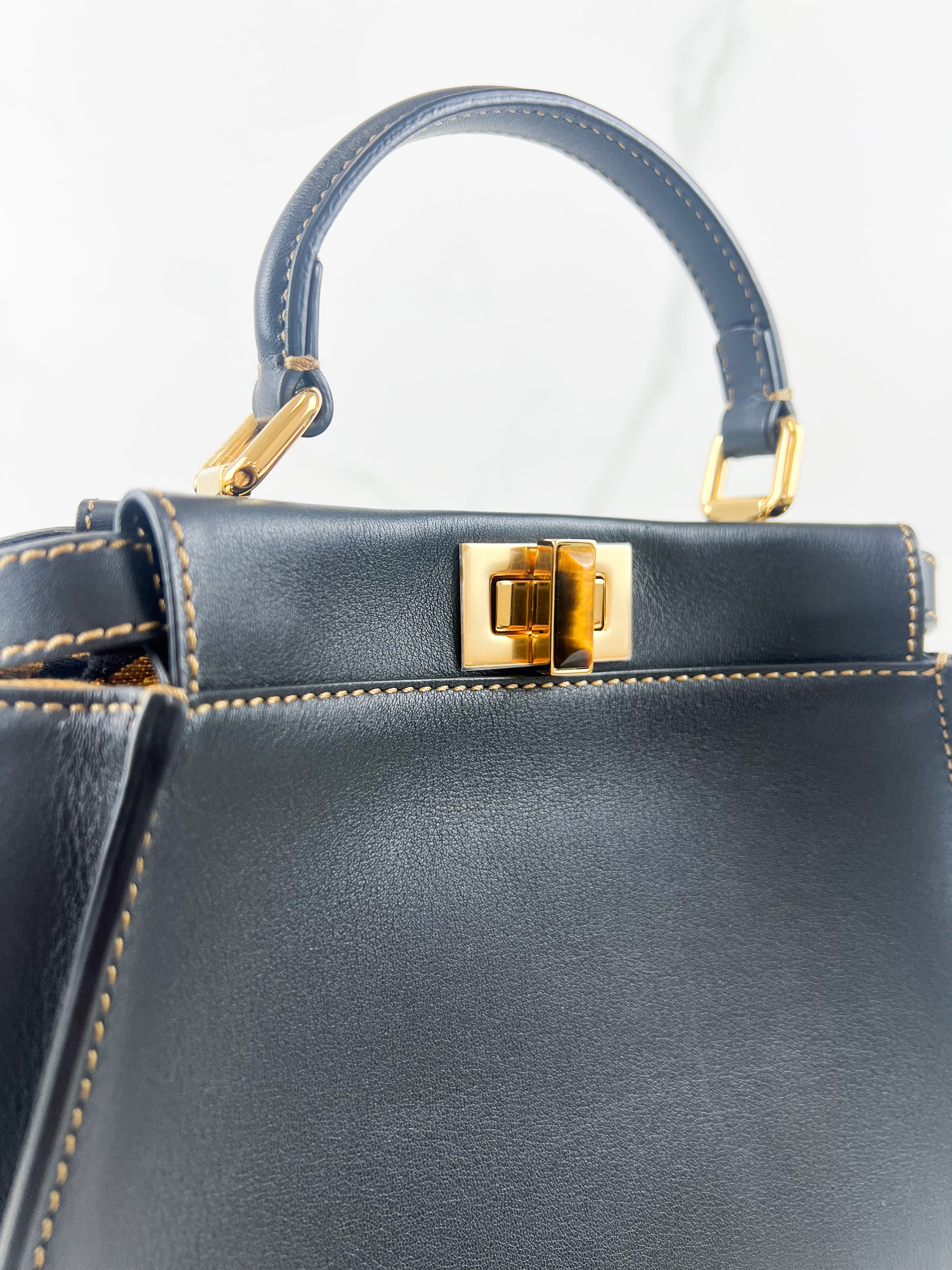 Fendi Peekaboo Calfskin Mini