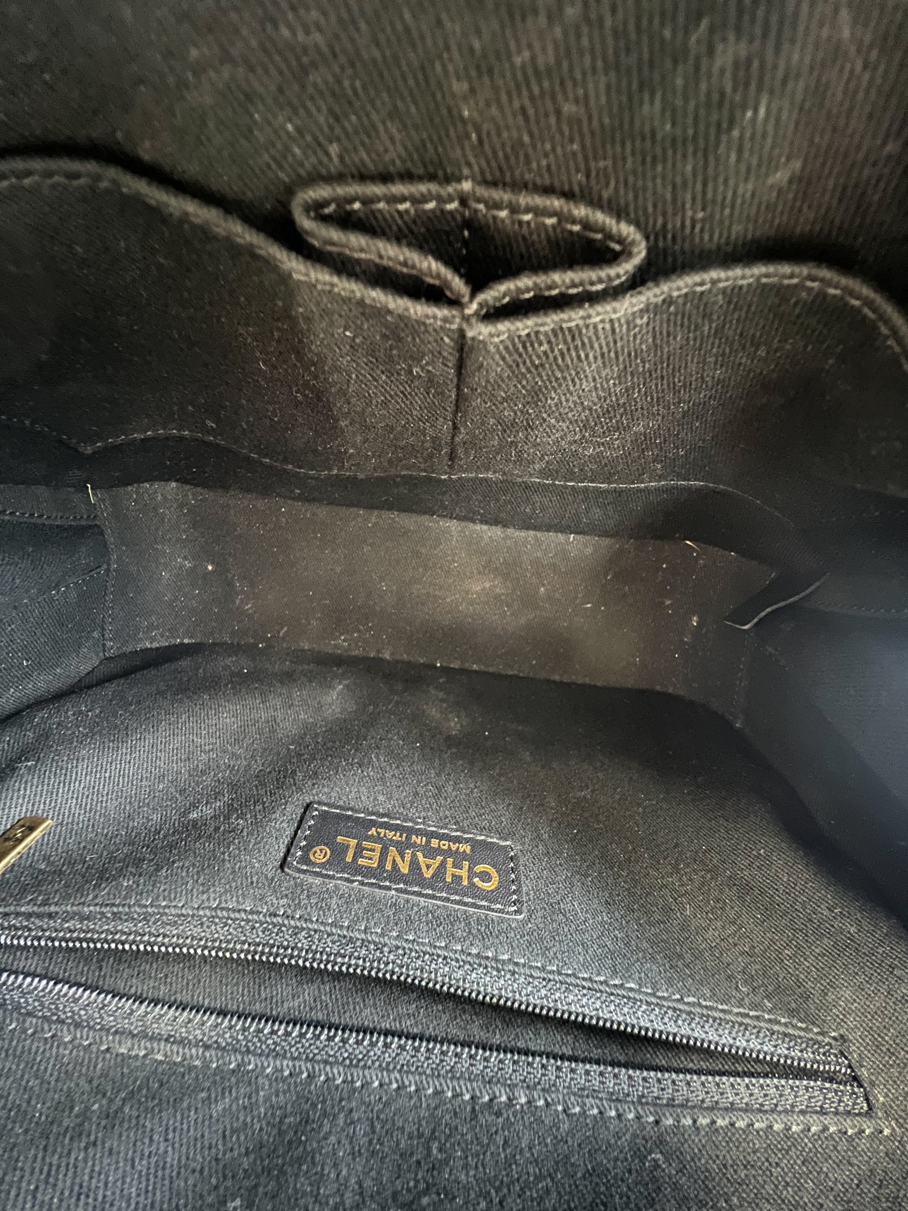 Chanel Black Small Vanity