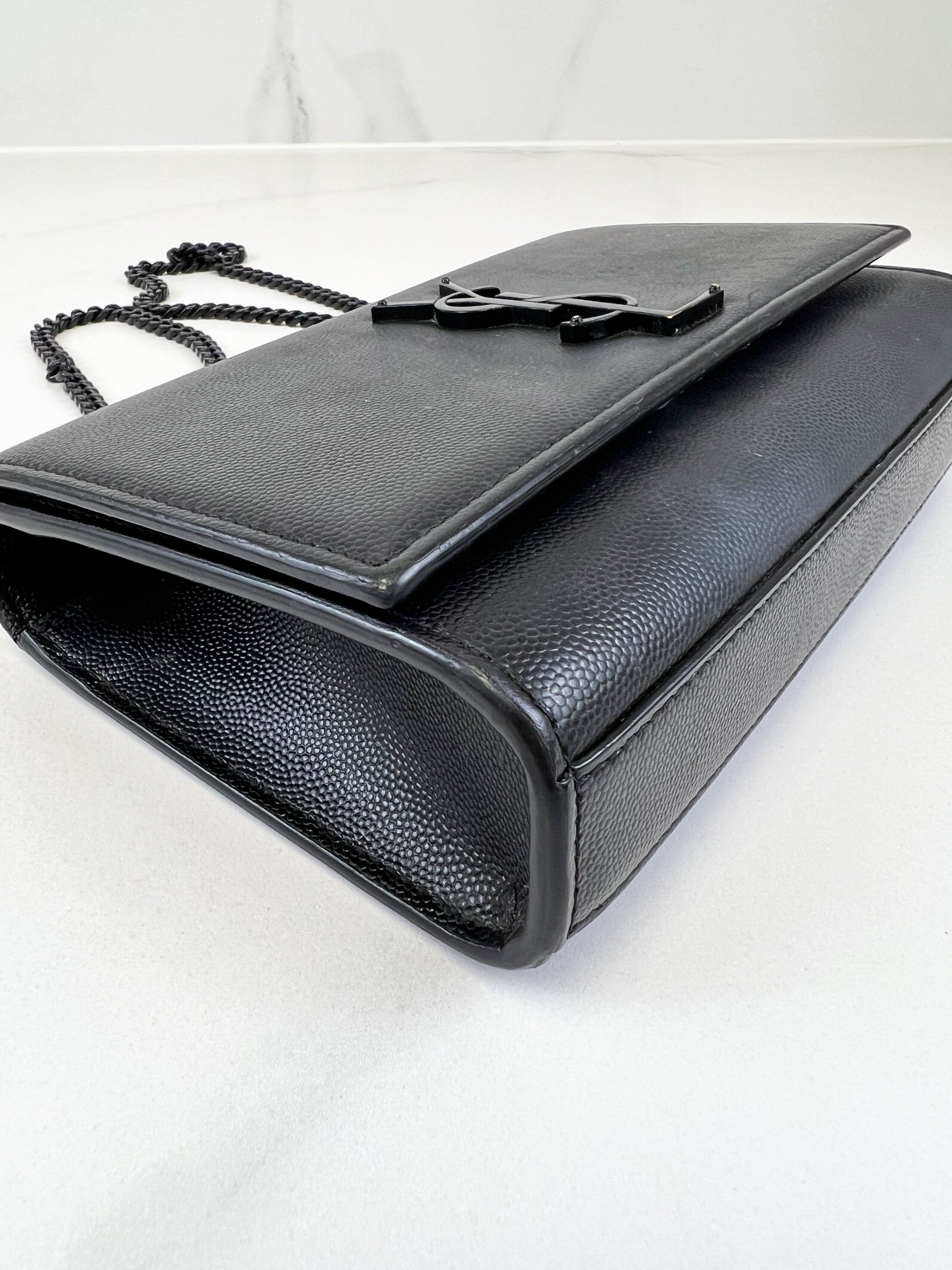 Saint Laurent Kate Small Leather Chain Bag