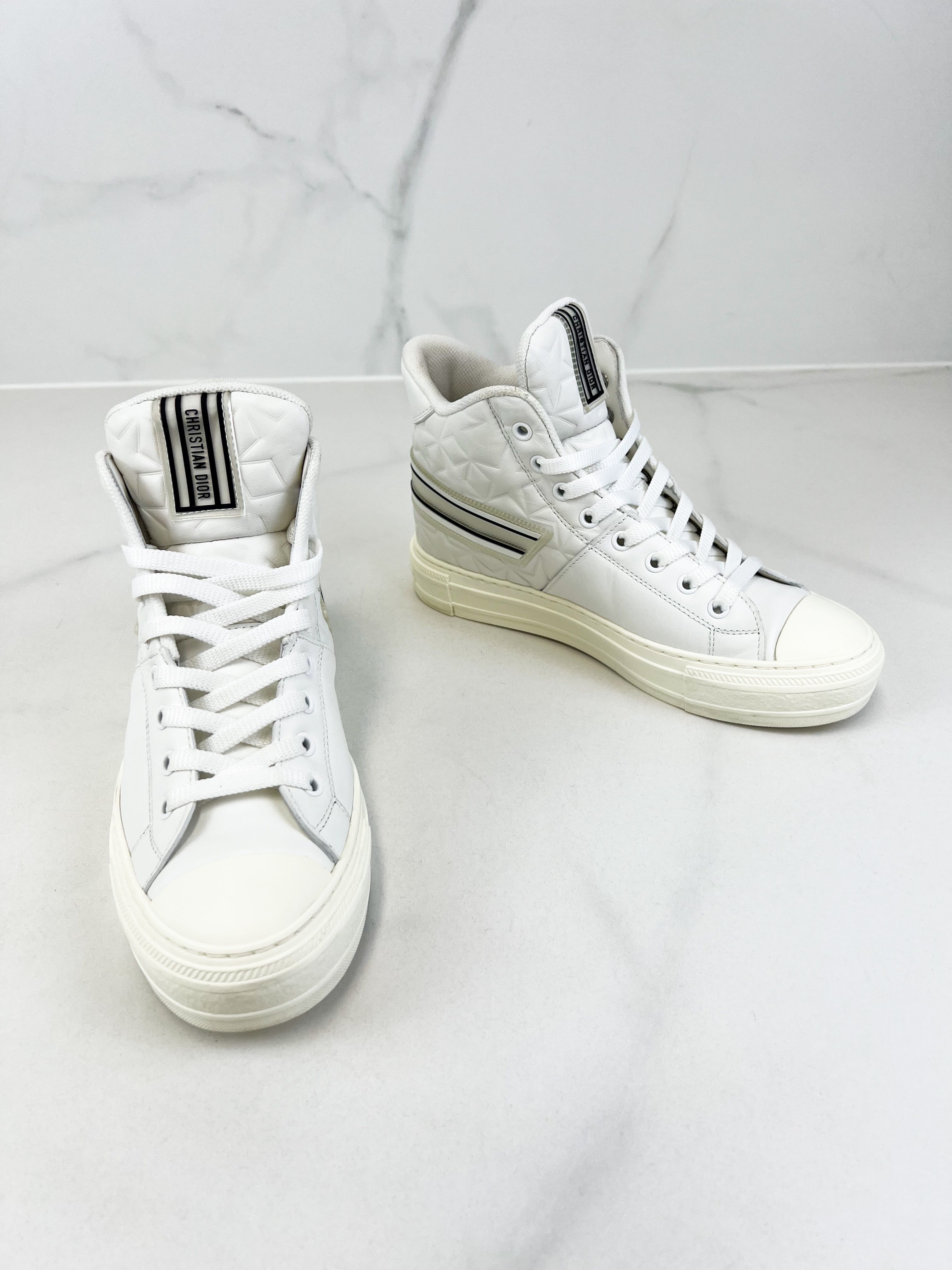 Christian Dior High-Top Sneaker Size 37.5