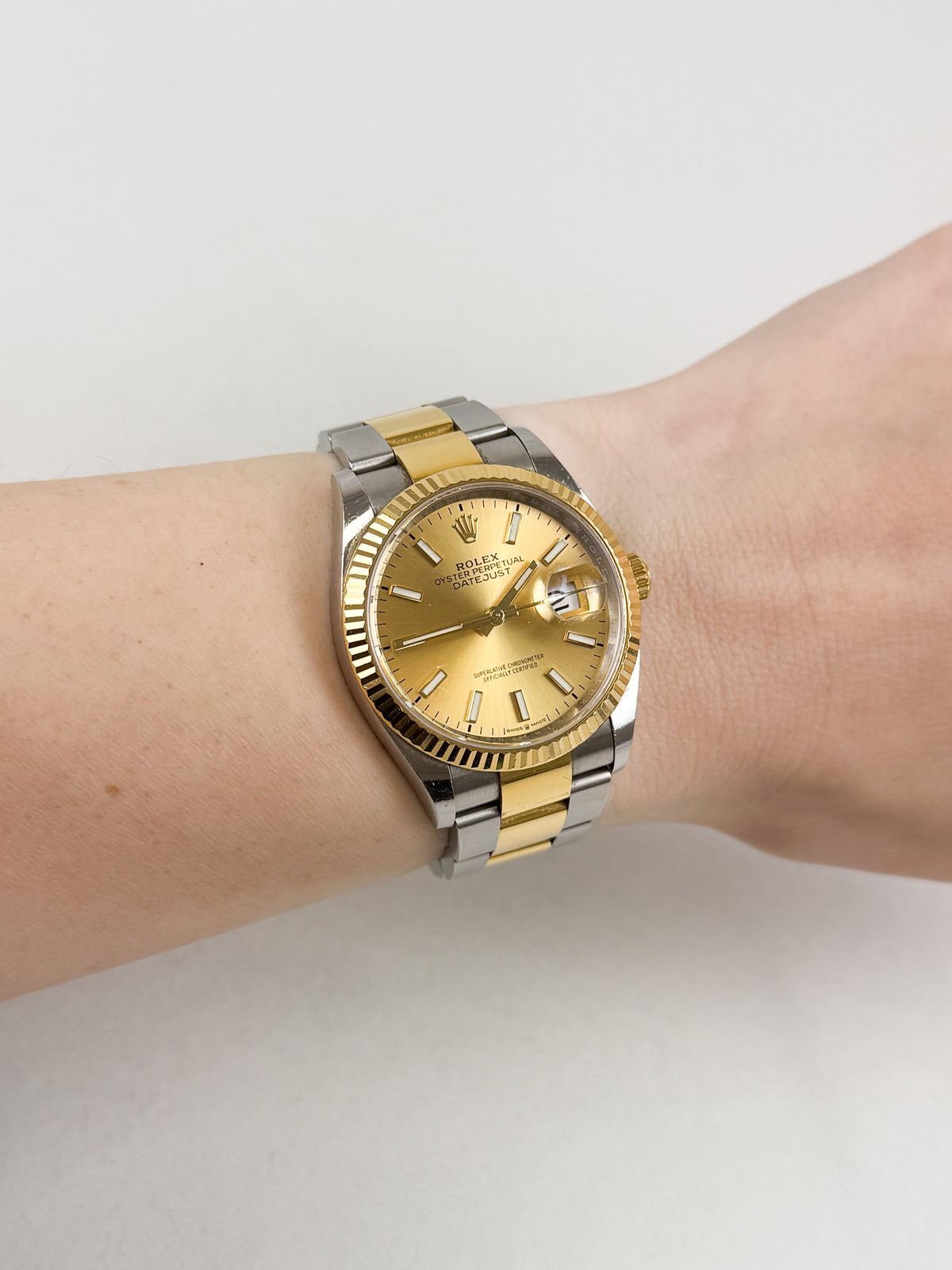 Rolex Oyster Perpetual Datejust 36mm Two-Tone