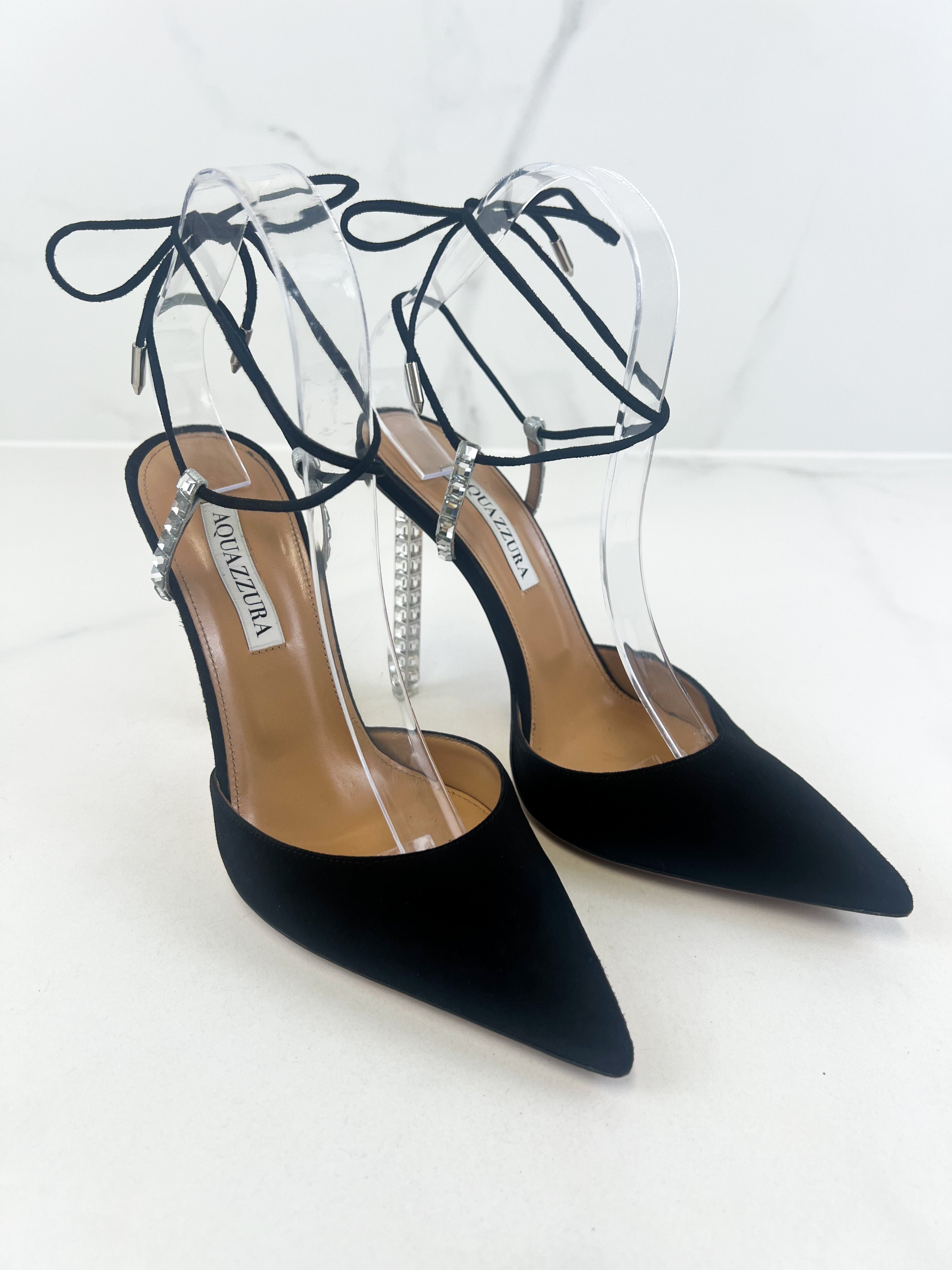 Aquazzura Rock Chic Pump 105 Size 38