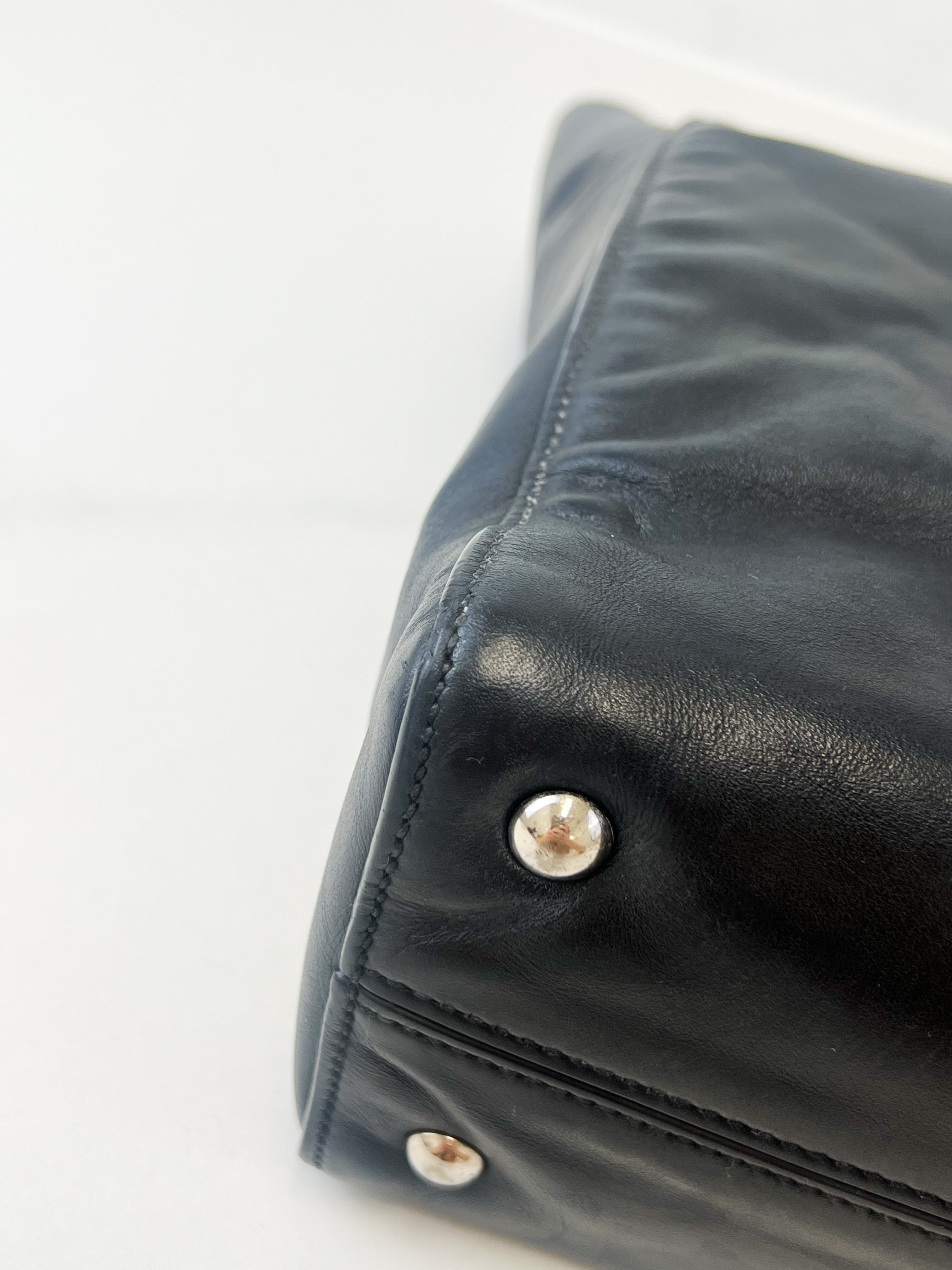 Miu Miu Leather Tote Shoulder Bag