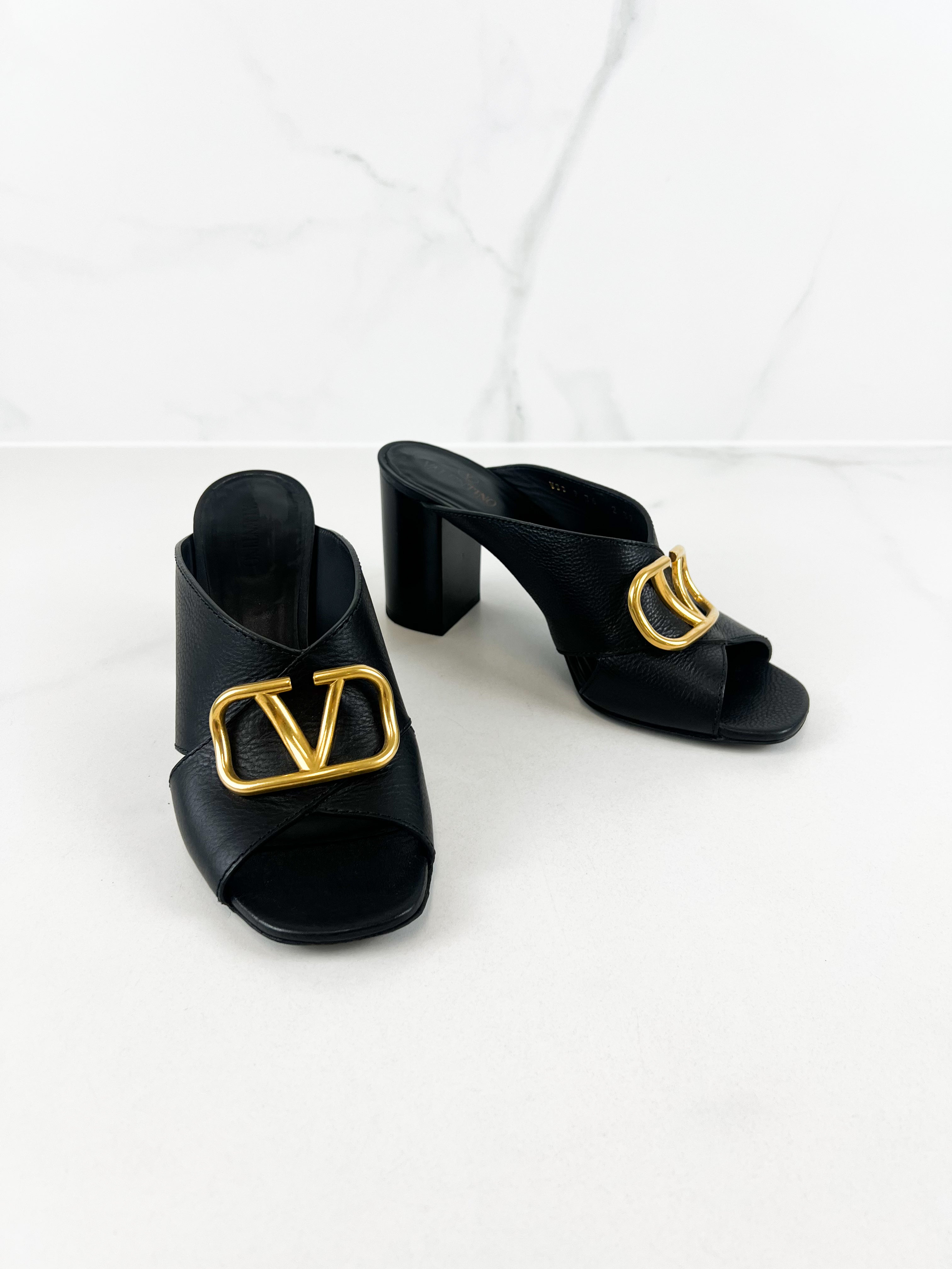 Valentino V Logo Mule Size 39