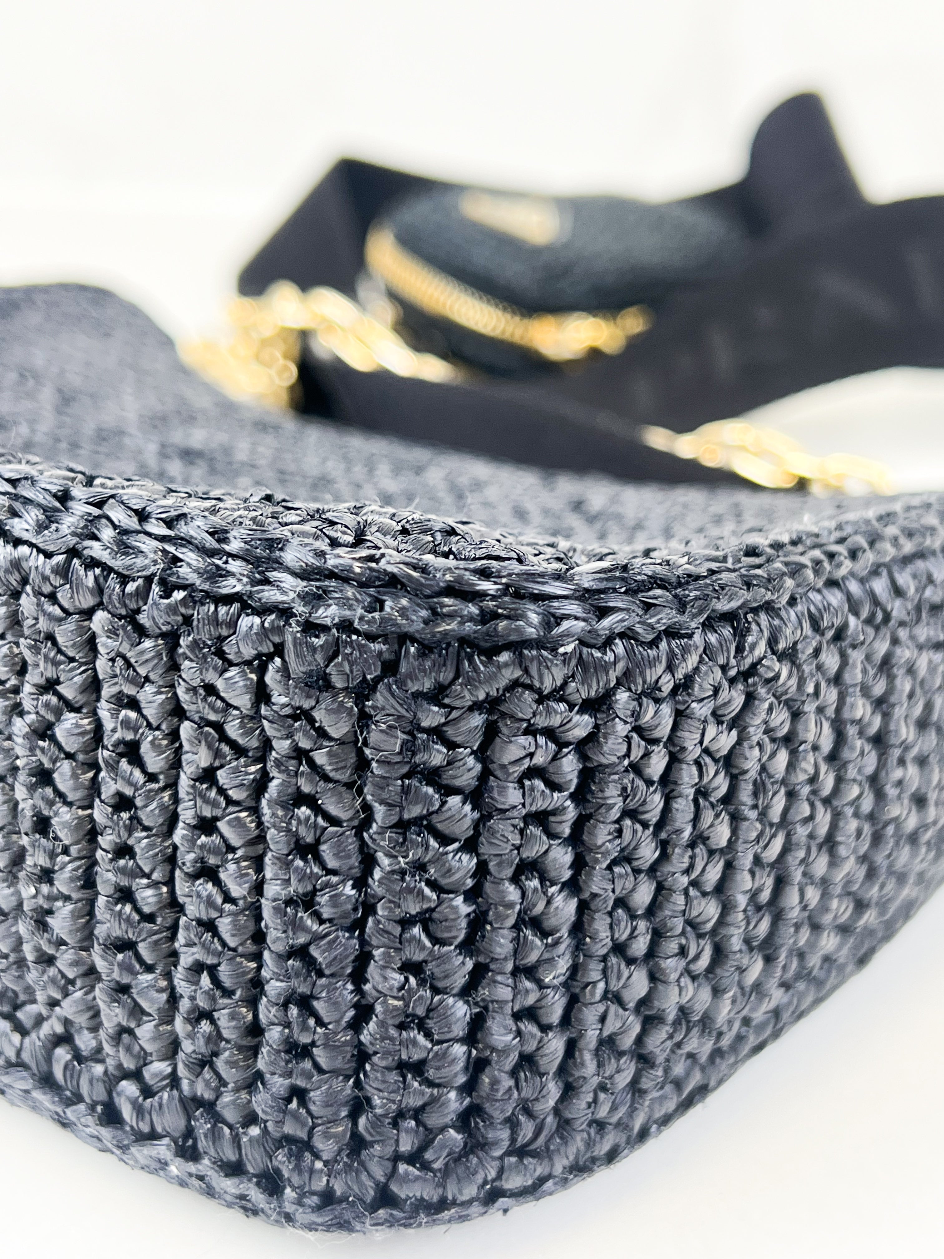 Prada Crochet Re-Edition 2005 in Black