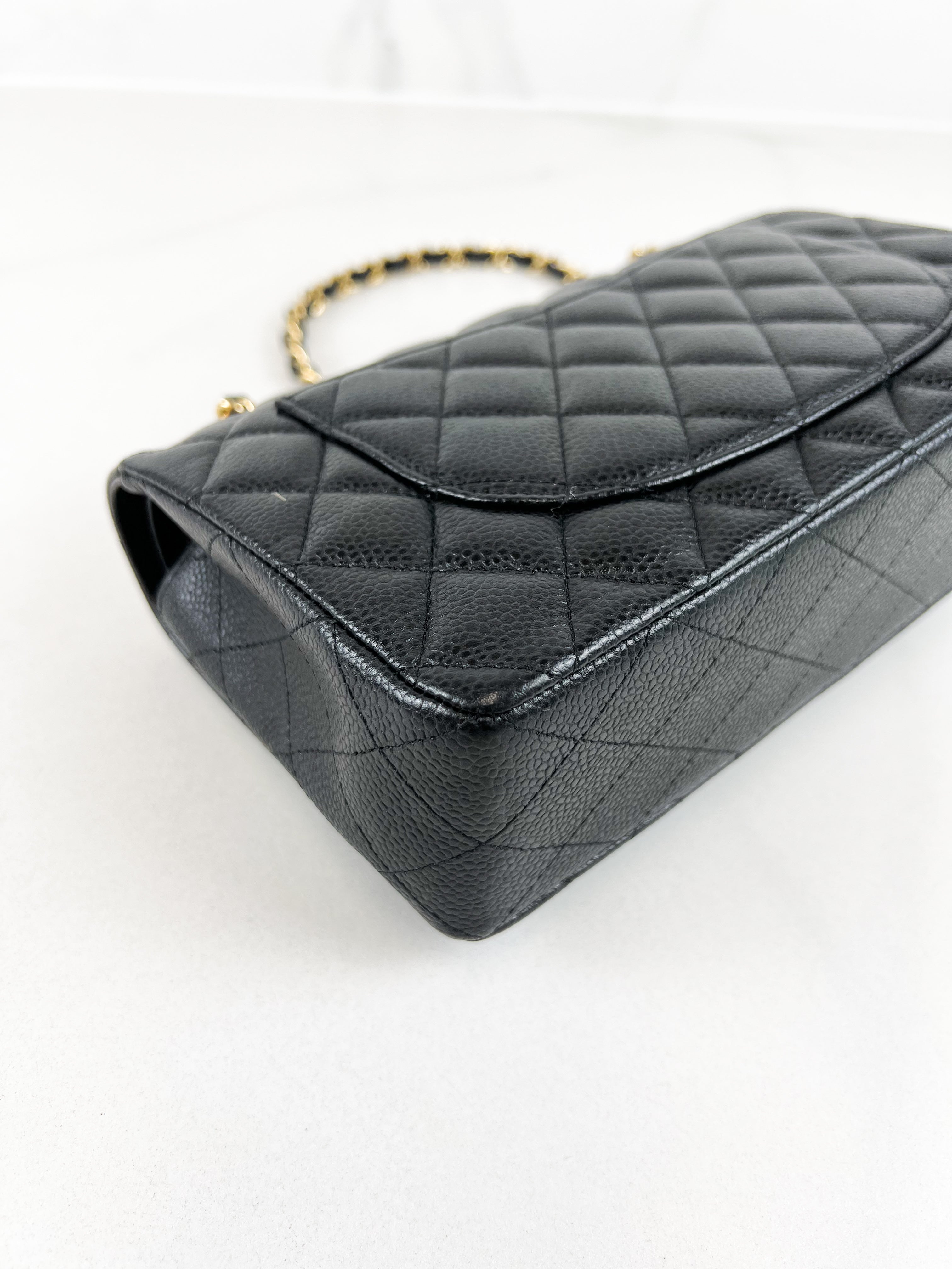 Chanel Small Classic Double Flap Caviar Shoulder Bag