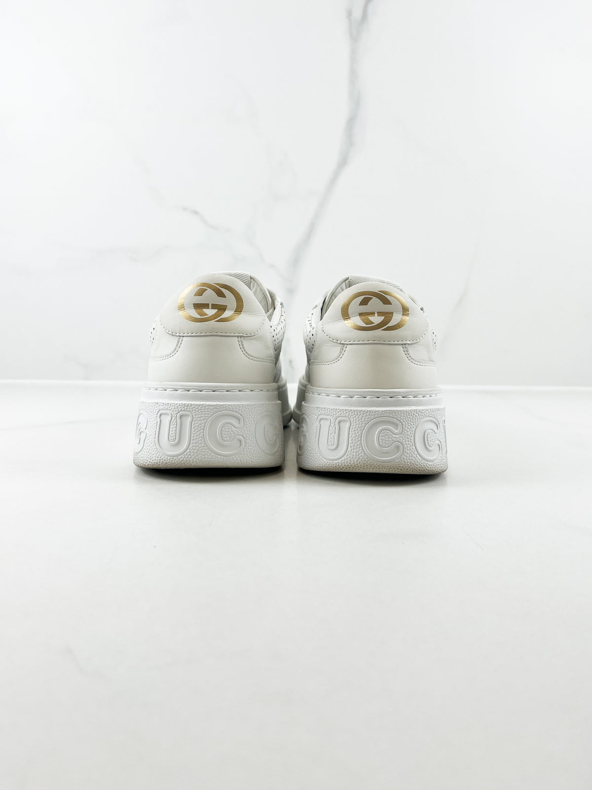 Gucci GG Embossed Sneaker Size 39
