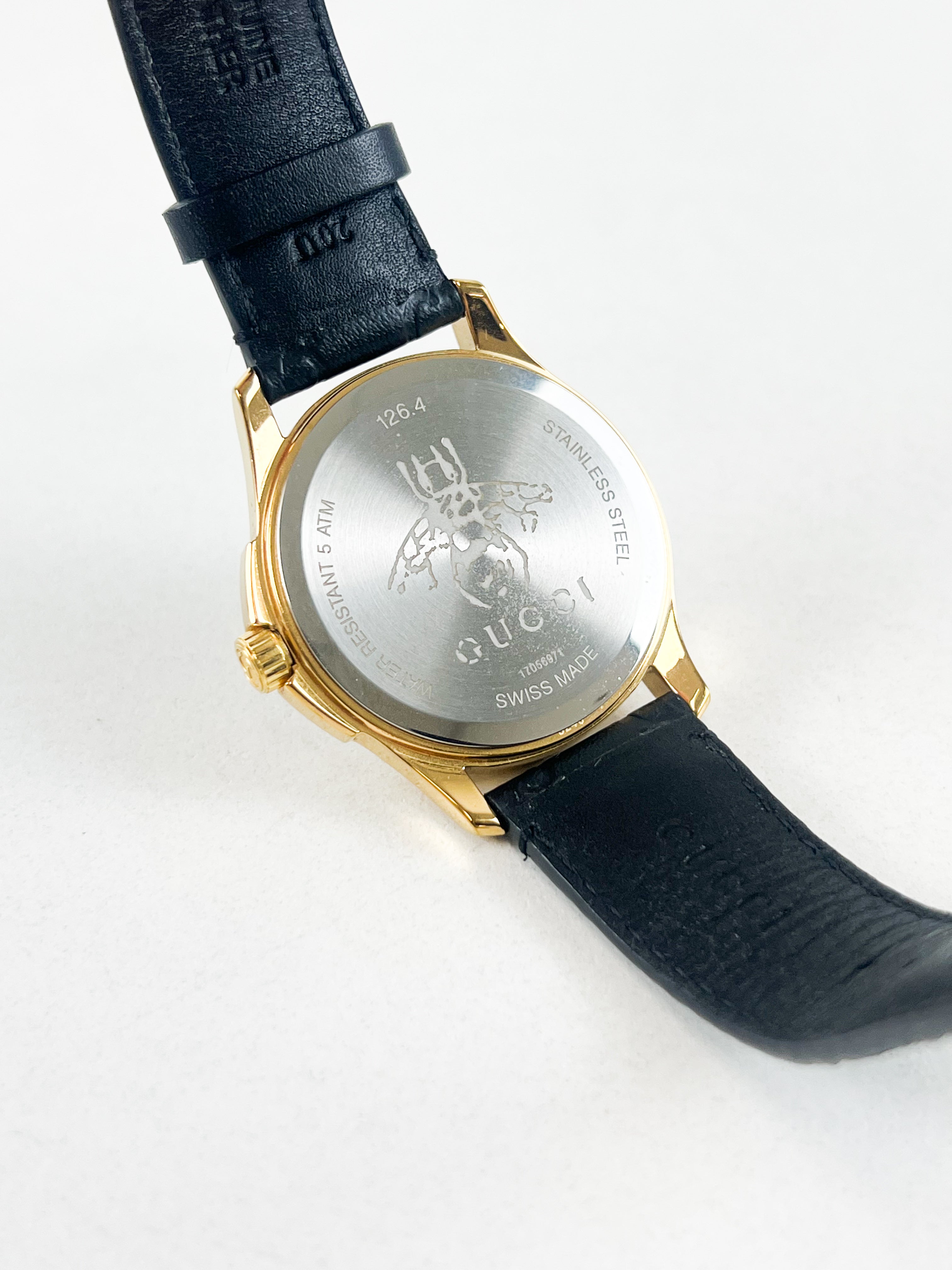 Gucci G-Timeless Watch with Gold-Tone Case