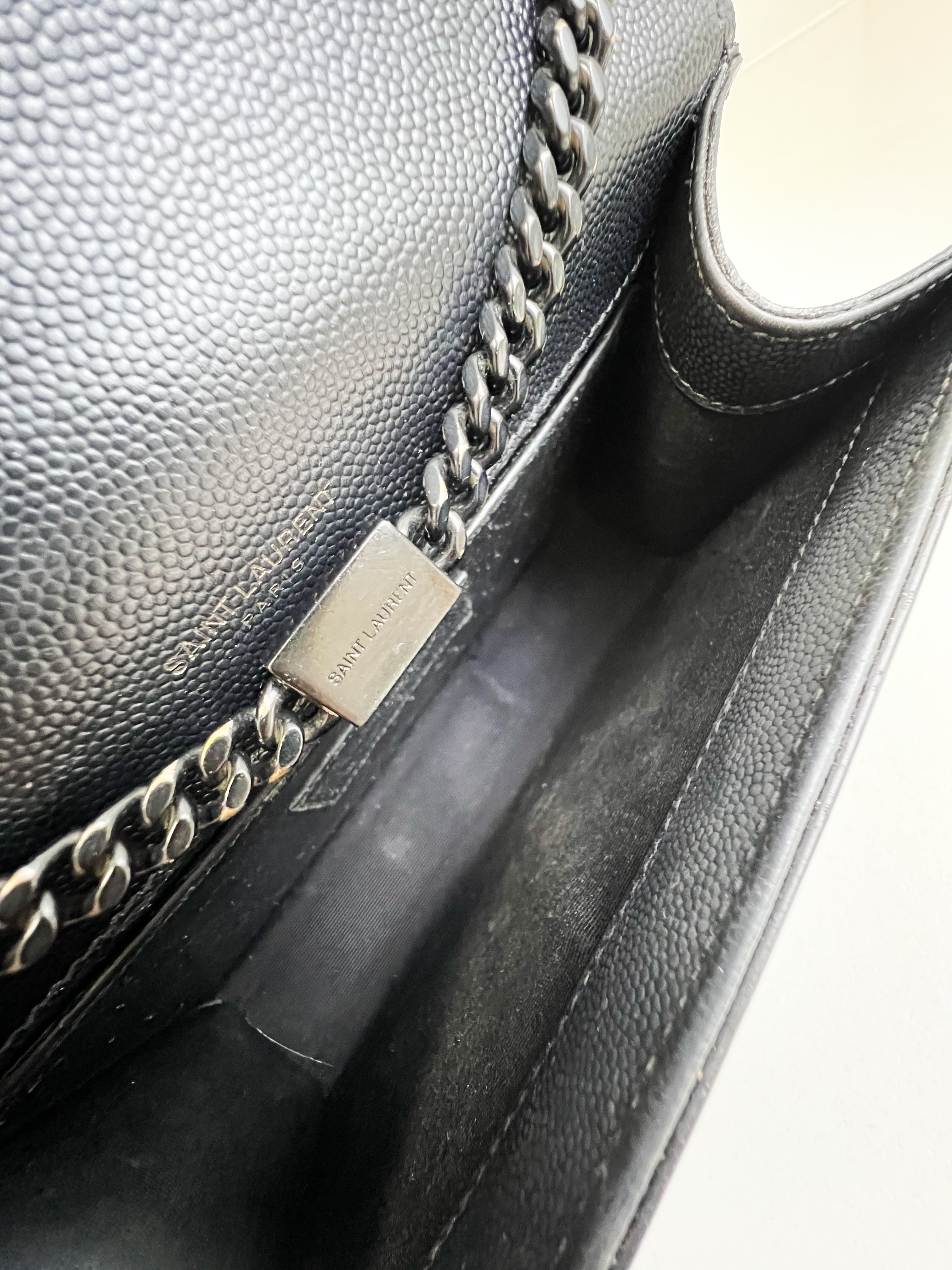 Saint Laurent Kate Small Leather Chain Bag