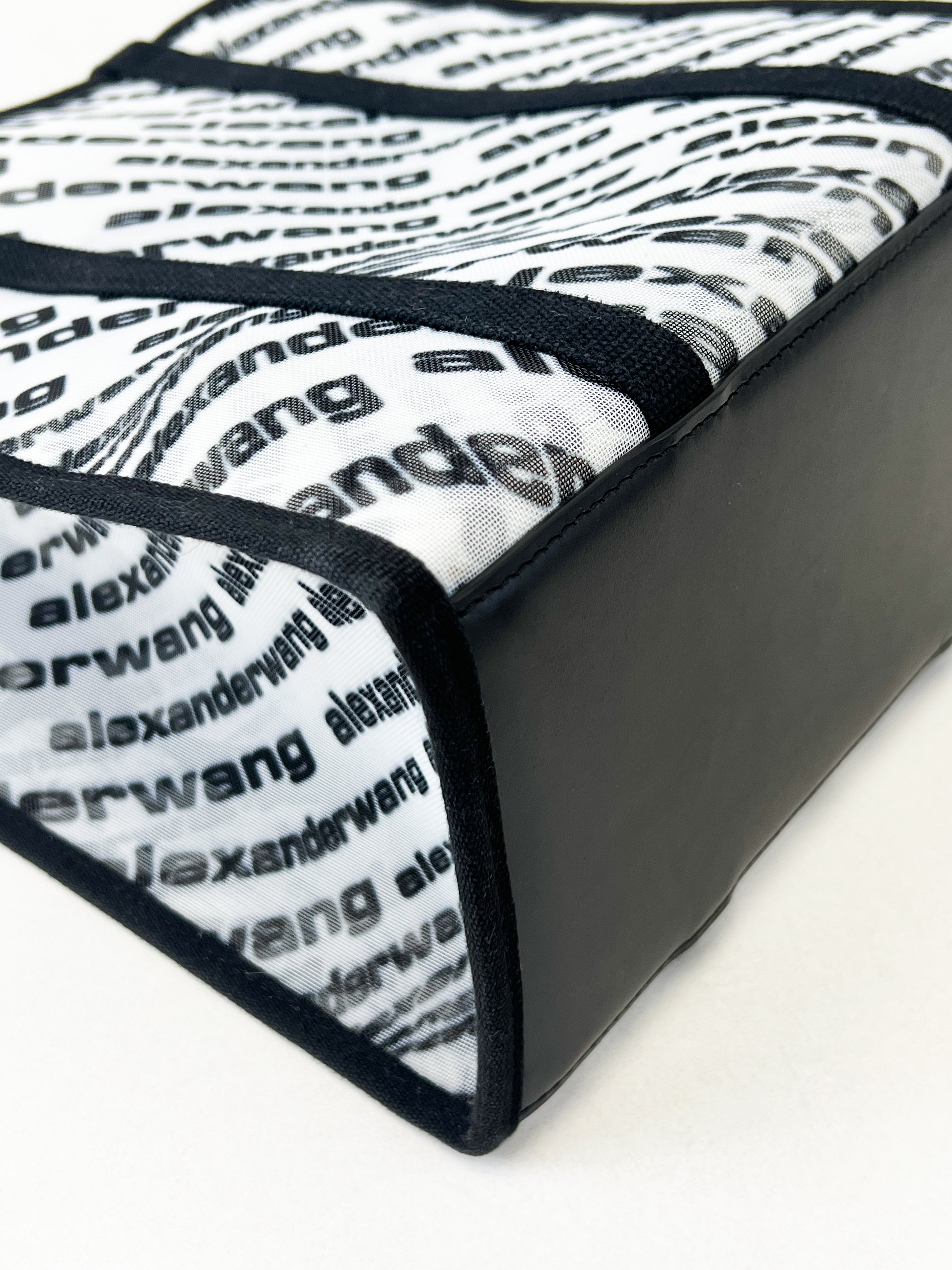 Alexander Wang Translucent Logo Tote Bag