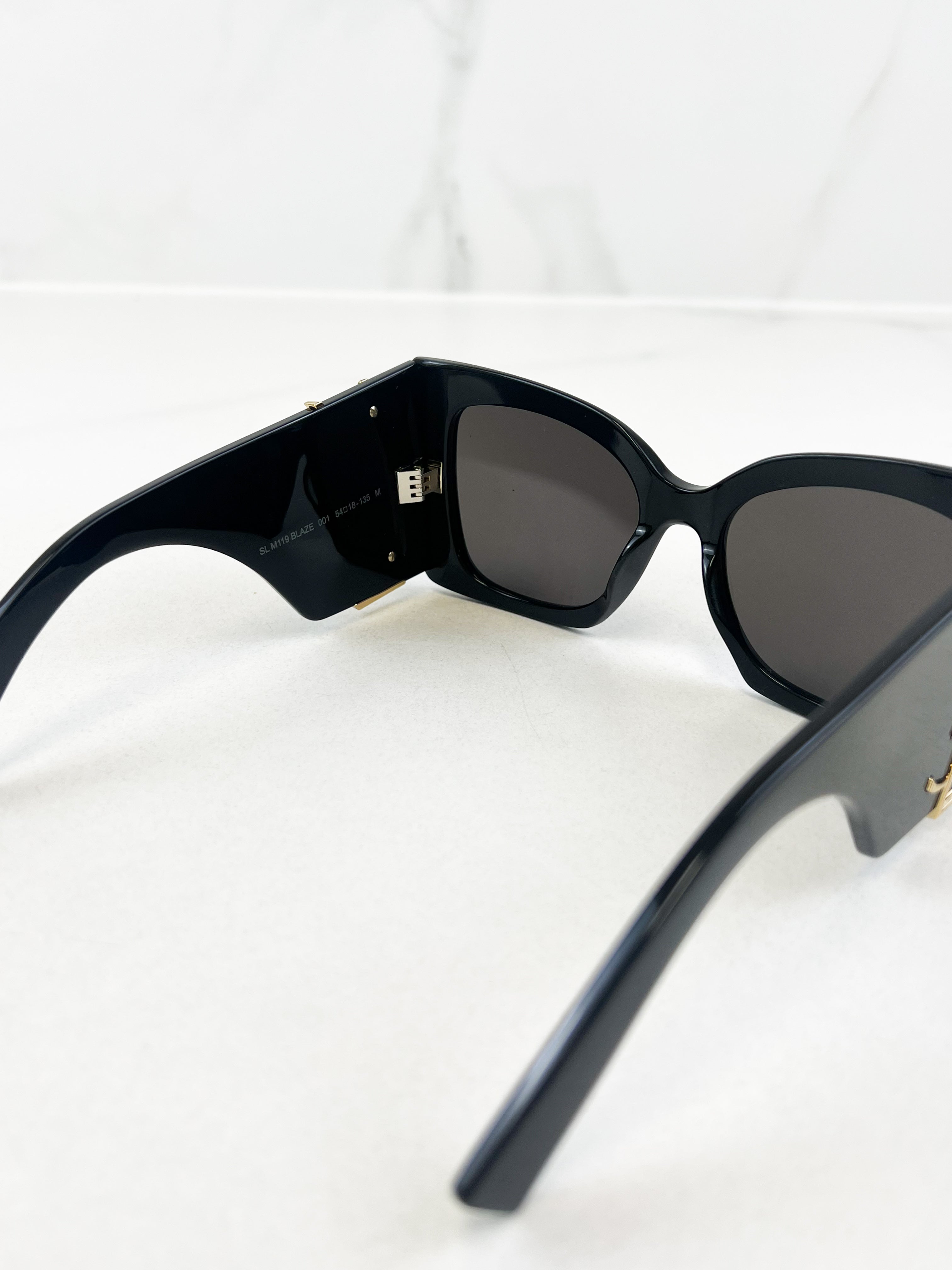 Saint Laurent Logo Sunglasses