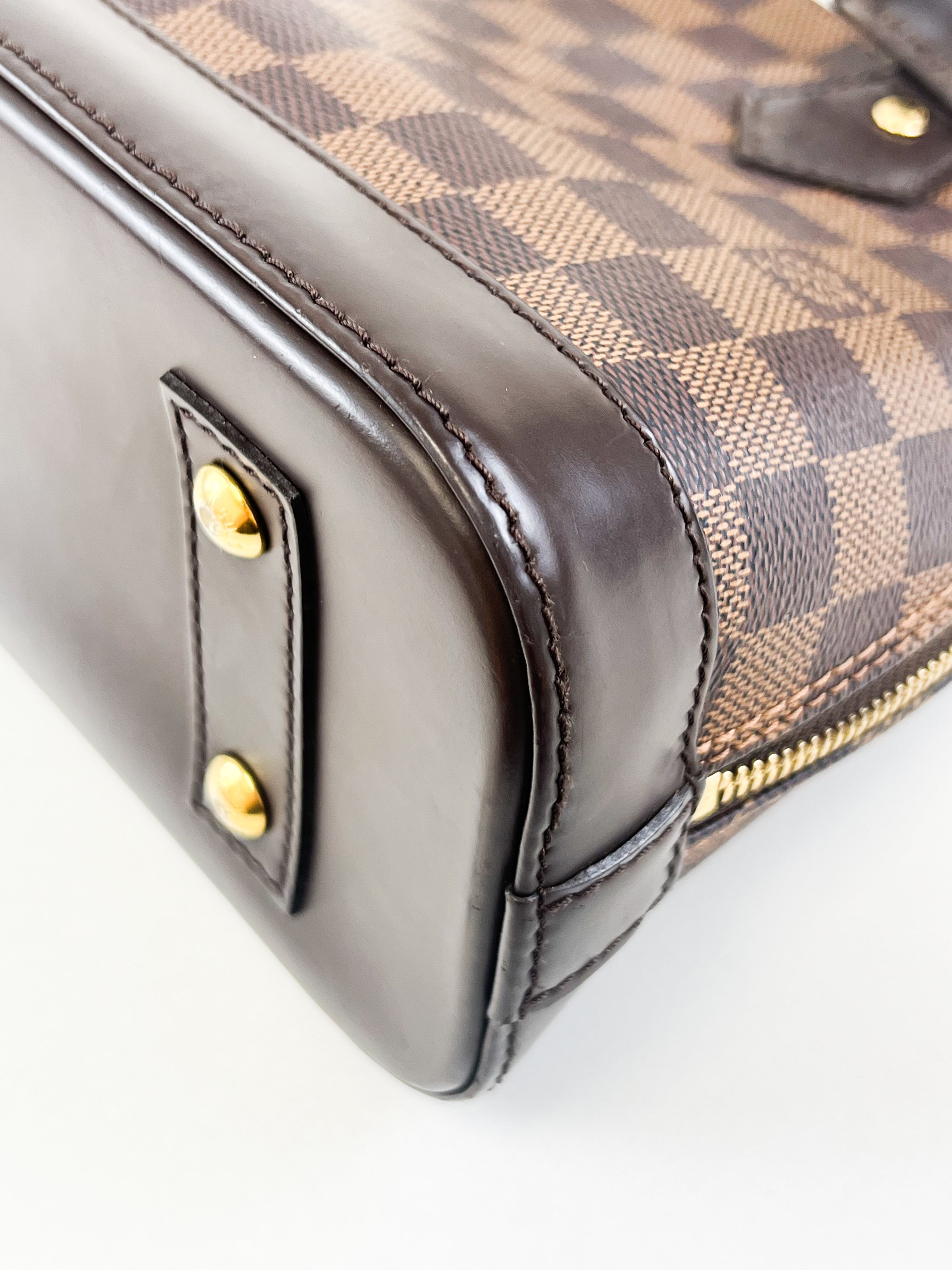 Louis Vuitton Damier Ebene Alma BB