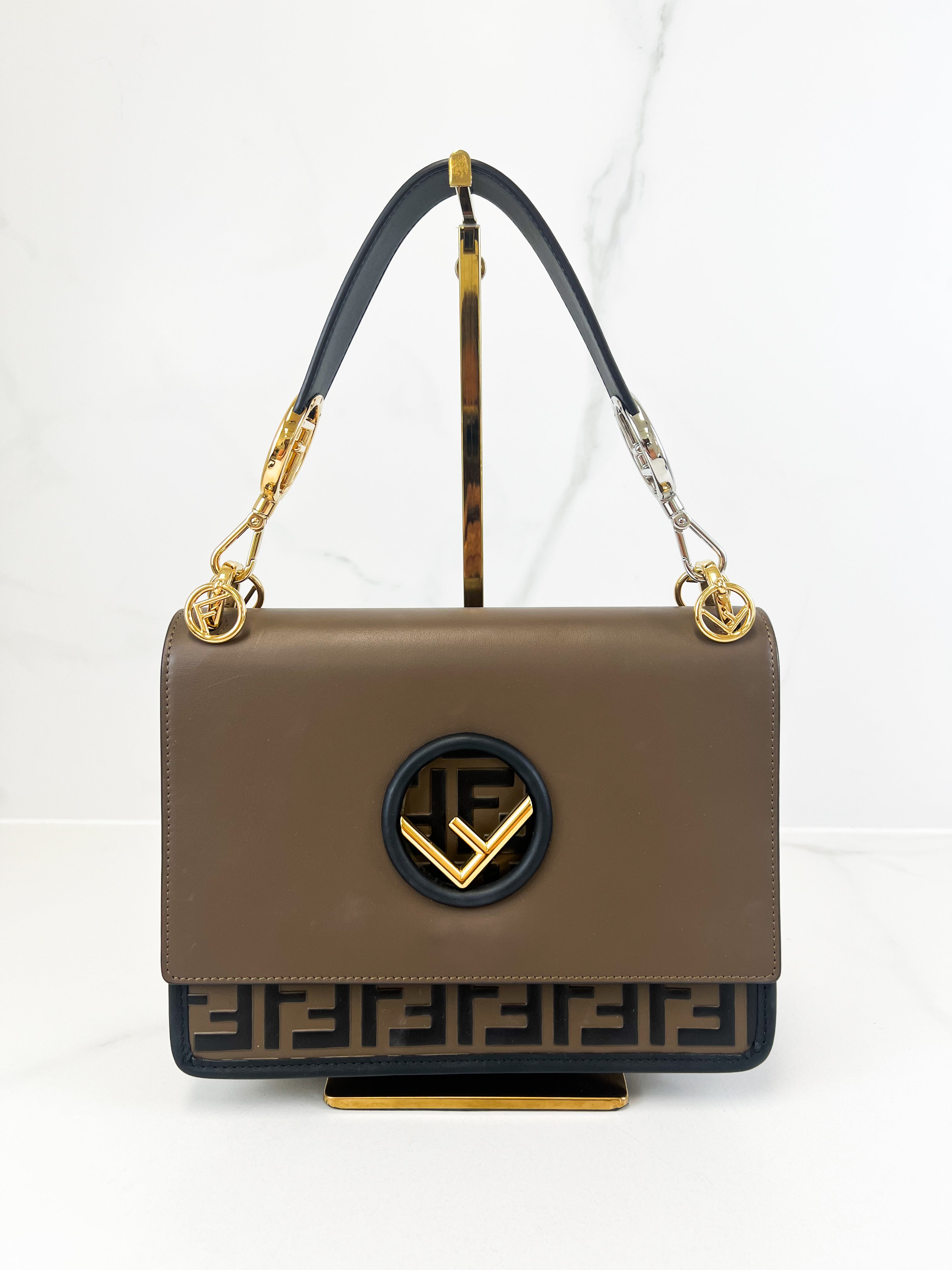 Fendi Kan I Shoulder Flap Bag
