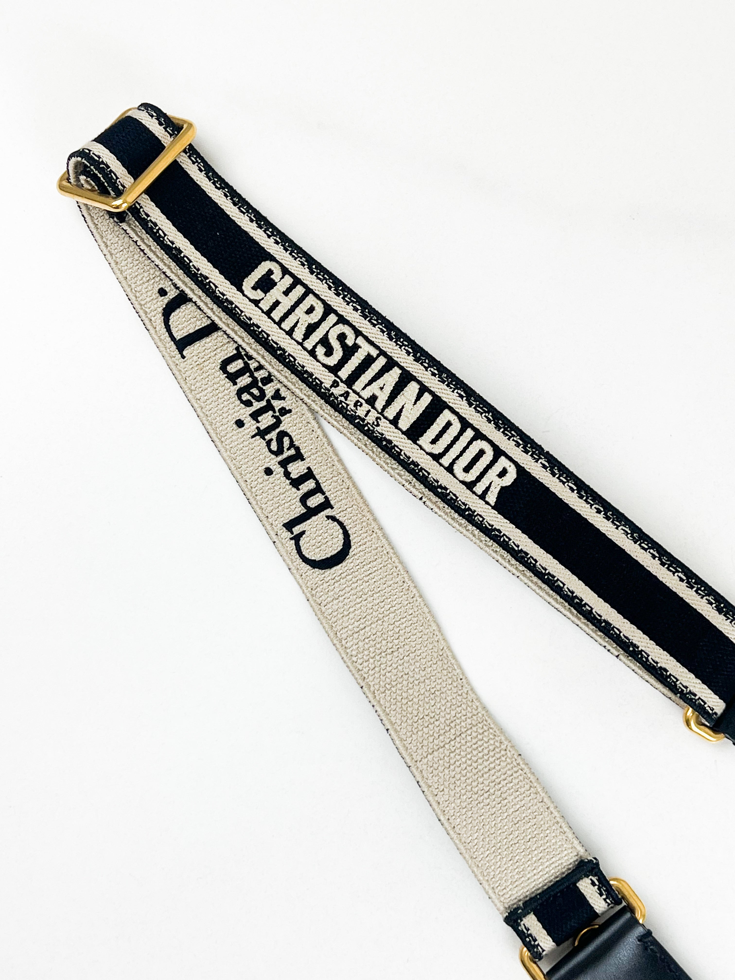 Christian Dior Oblique Saddle Strap