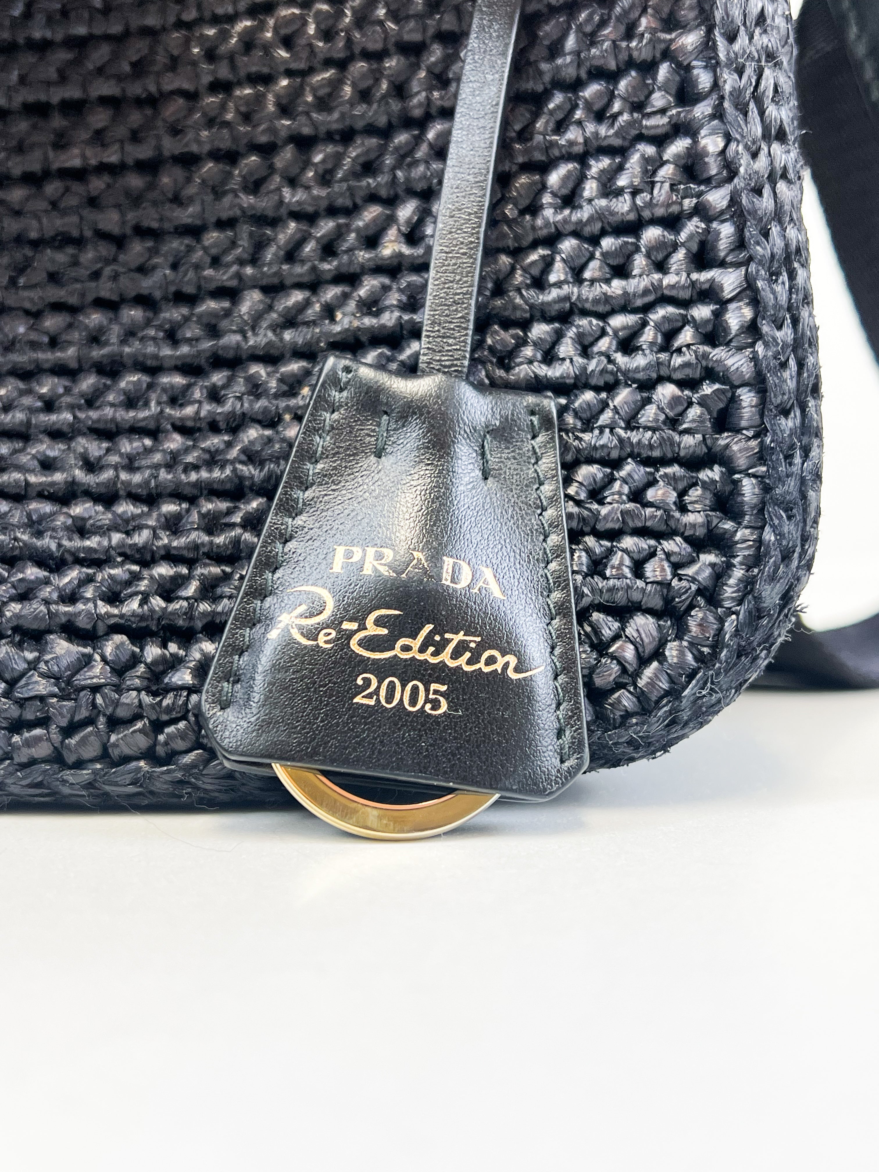 Prada Crochet Re-Edition 2005 in Black