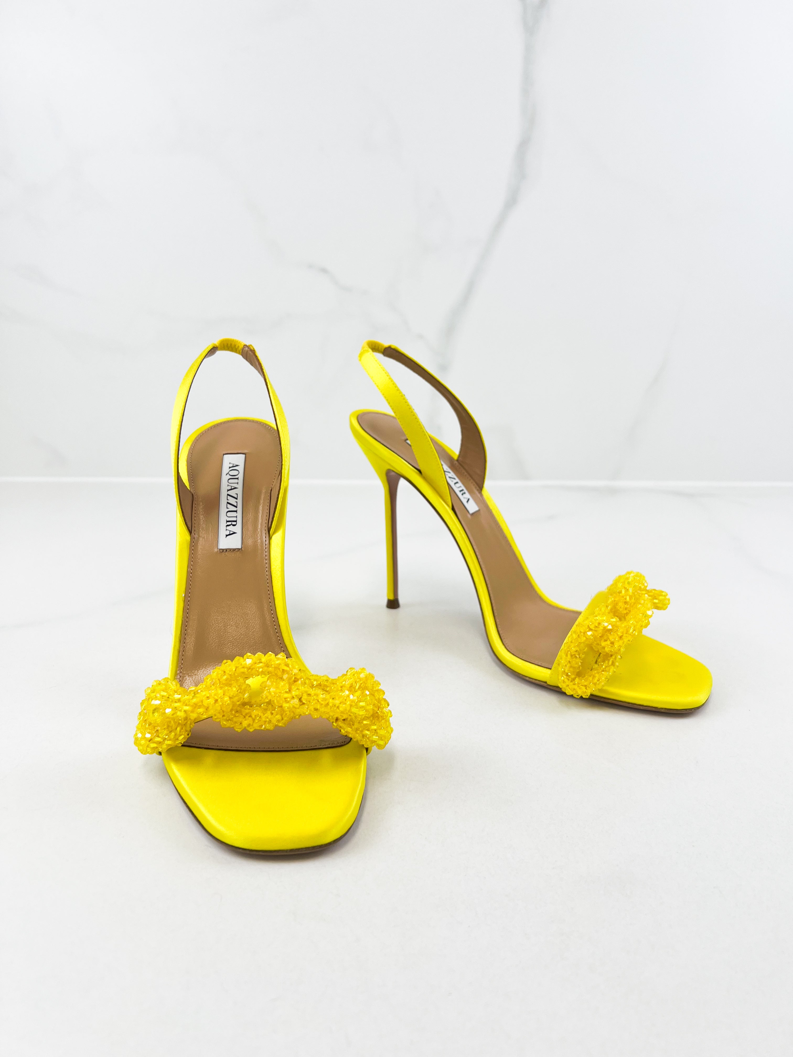 Aquazzura Chain Of Love Sandal Pumps Size 41