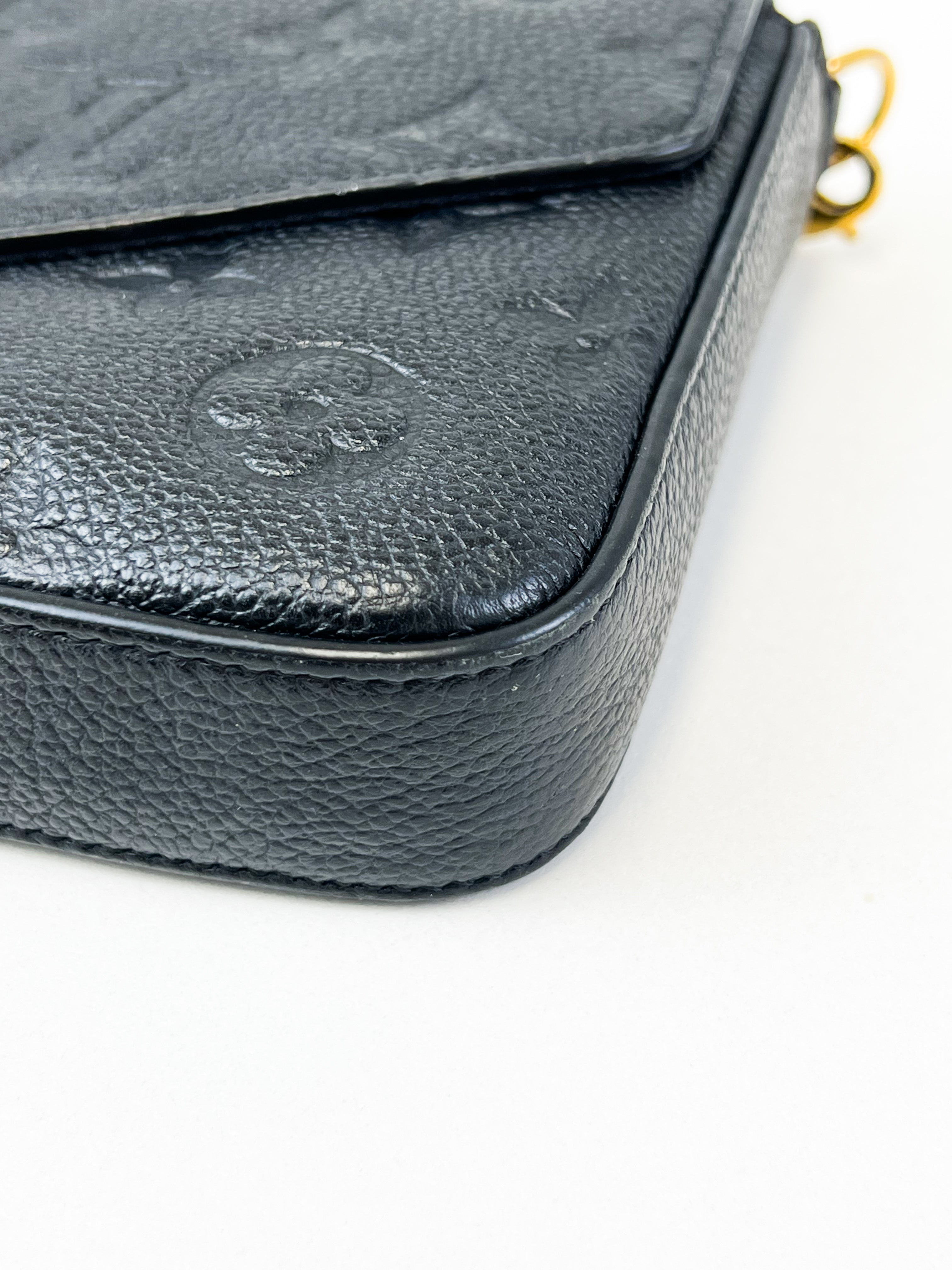 Louis Vuitton Felicie Pochette Monogram Empriente Leather