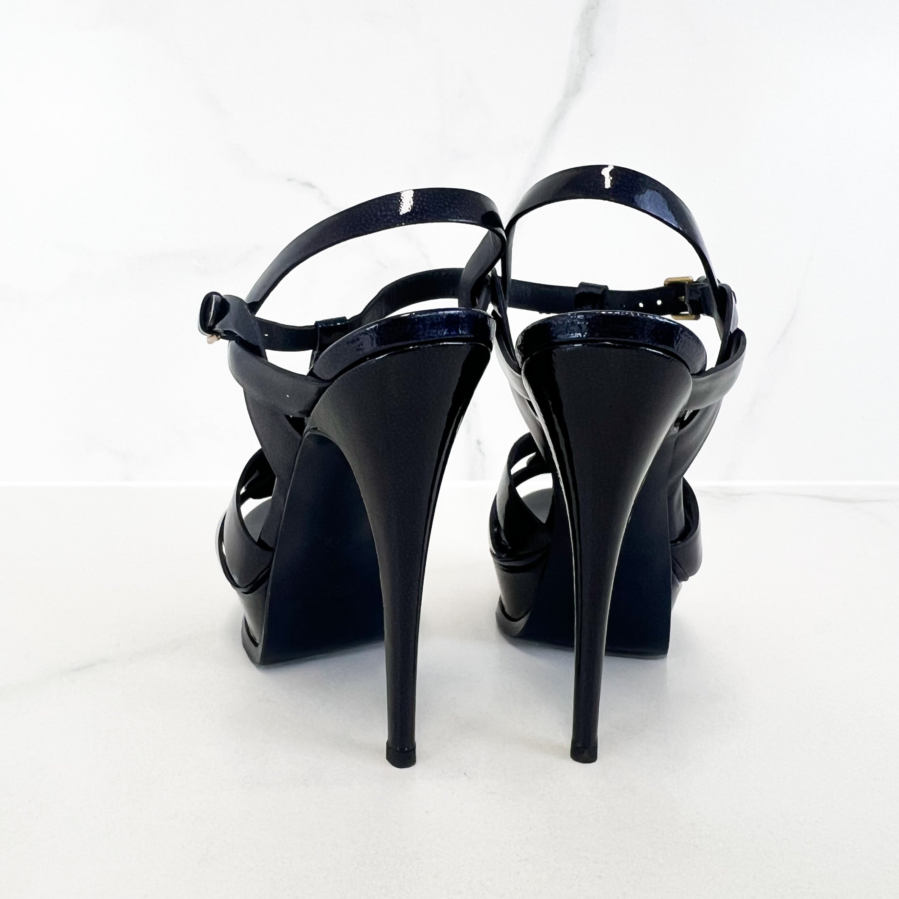 Saint Laurent Patent Tributes 105 Size 37.5