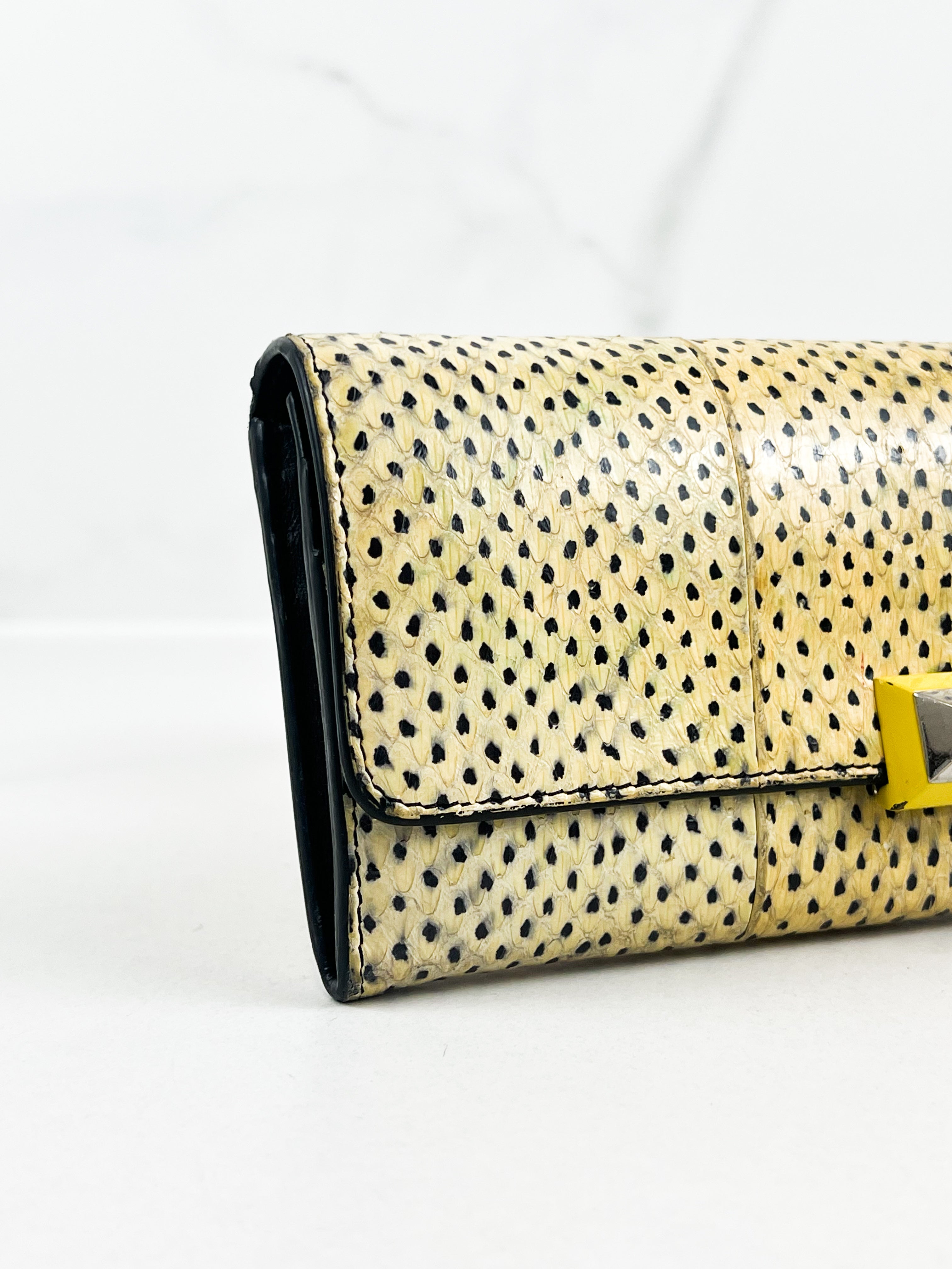 Fendi Wallet in Exotic Watersnake (Elaphe)