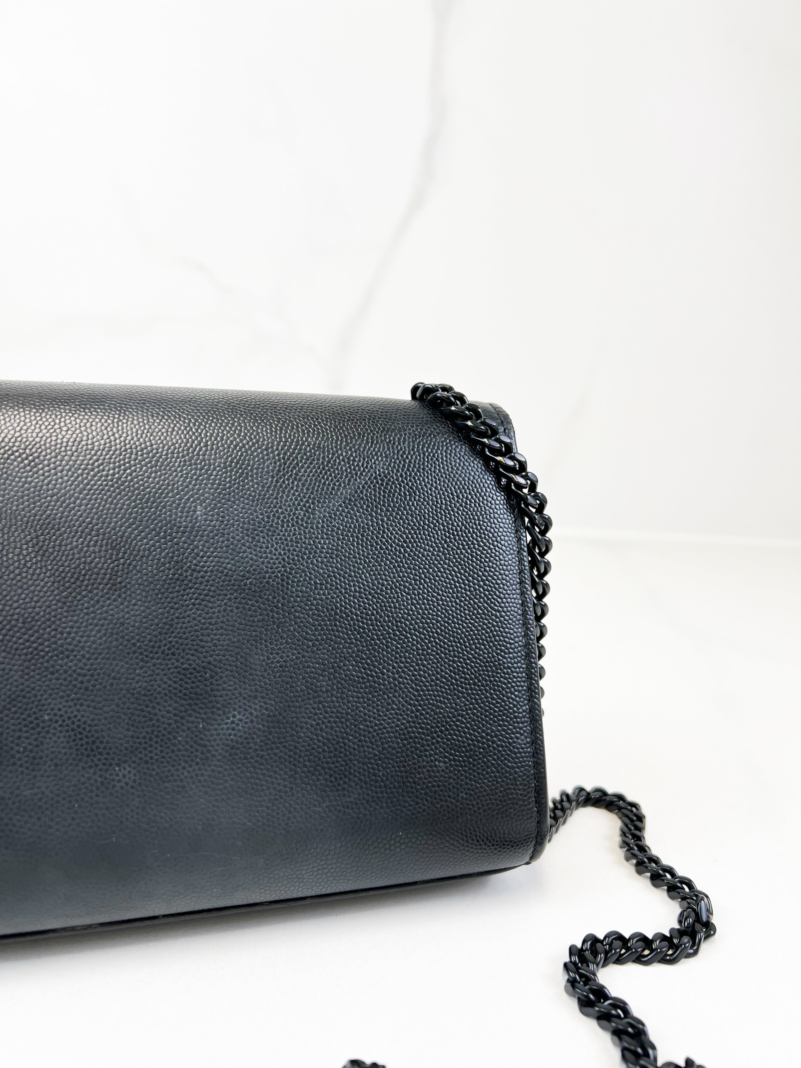 Saint Laurent Kate Small Leather Chain Bag