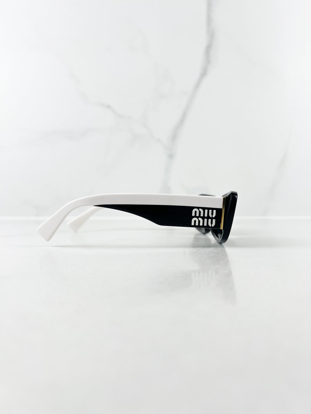 Miu Miu Logo Print Sunglasses