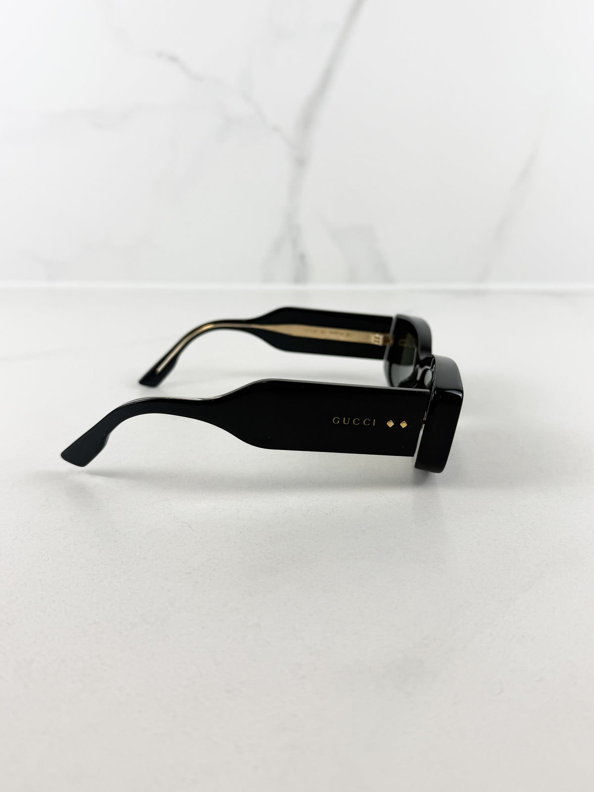 Gucci GG Logo Black Sunglasses