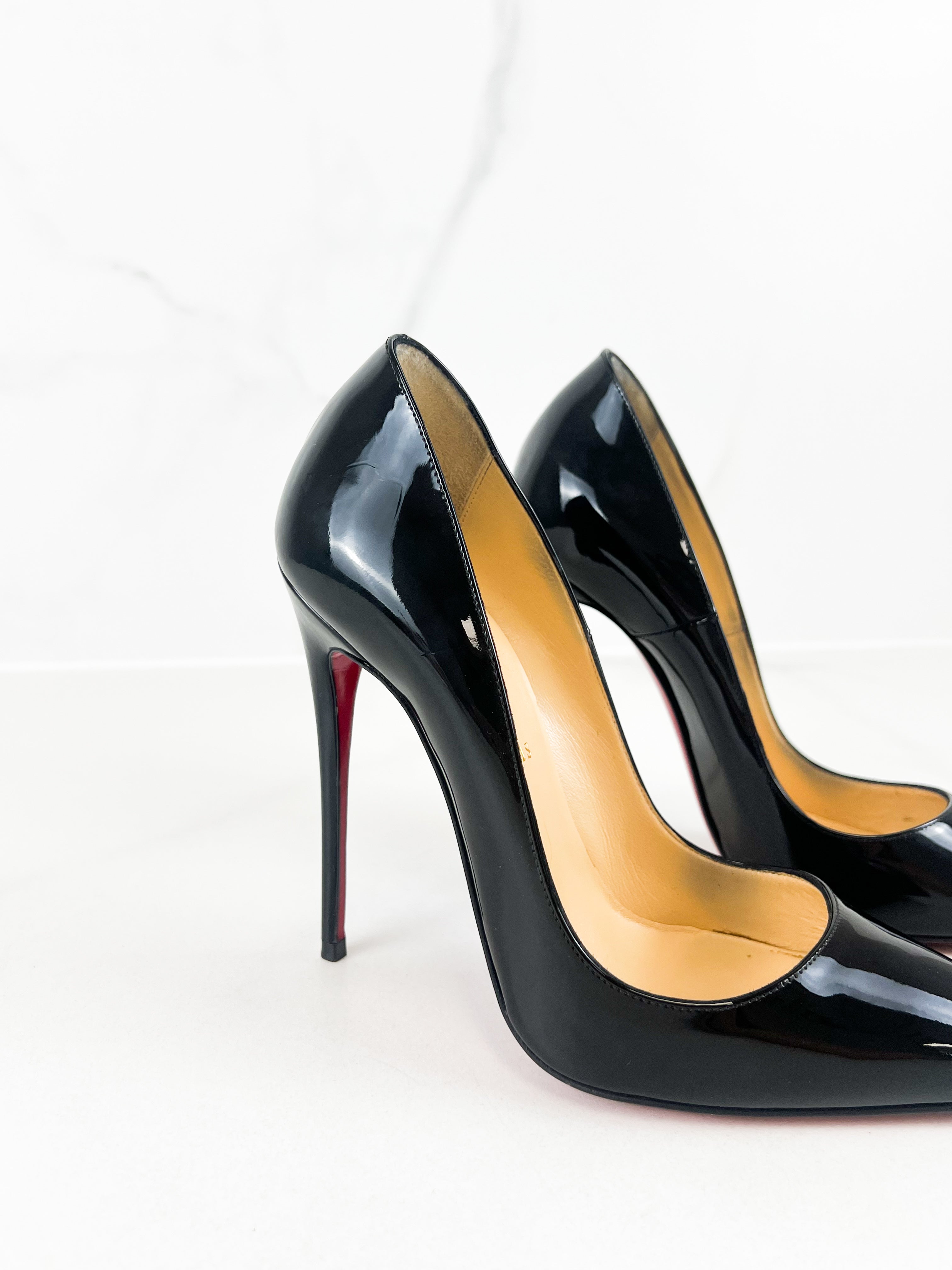 Christian Louboutin Black So Kate 120 Size 37