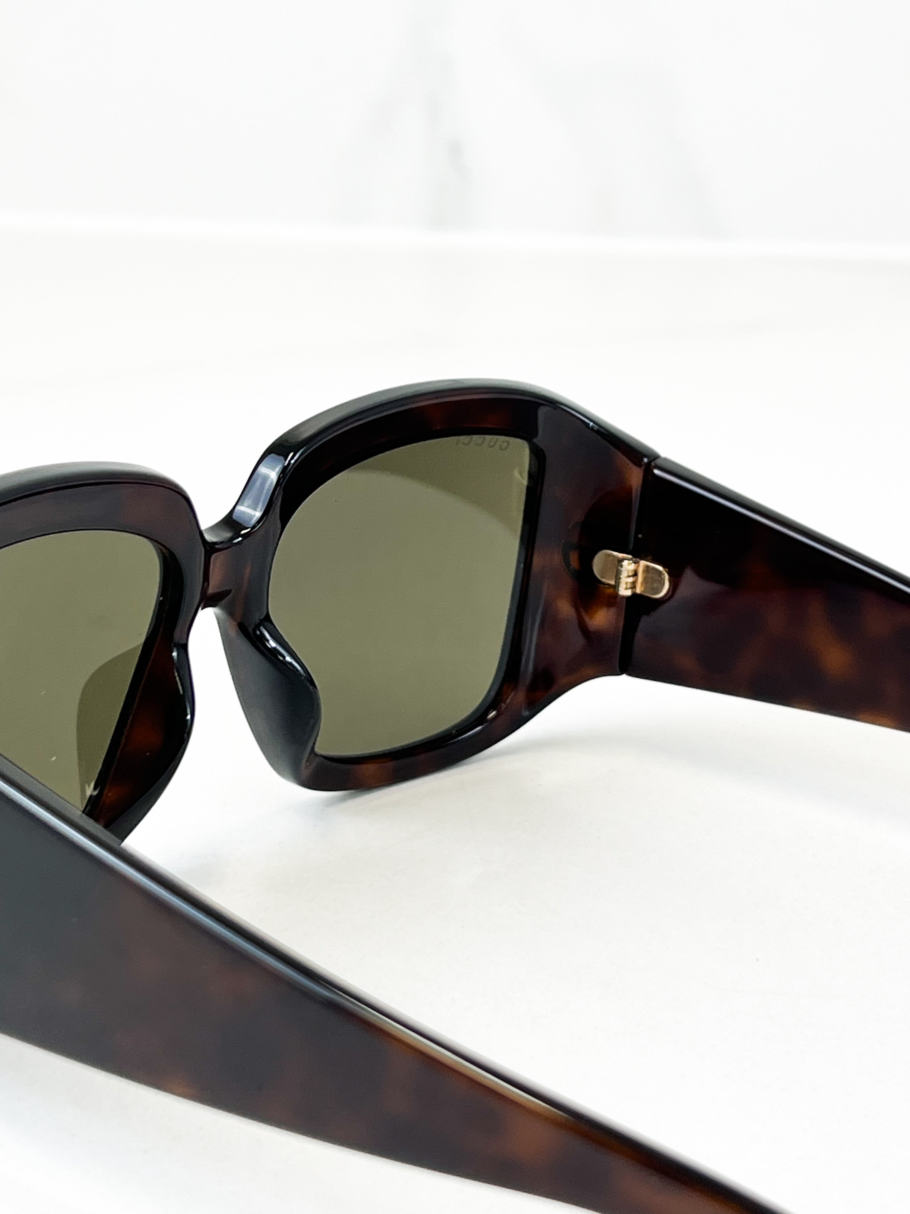 Gucci GG Logo Black Sunglasses