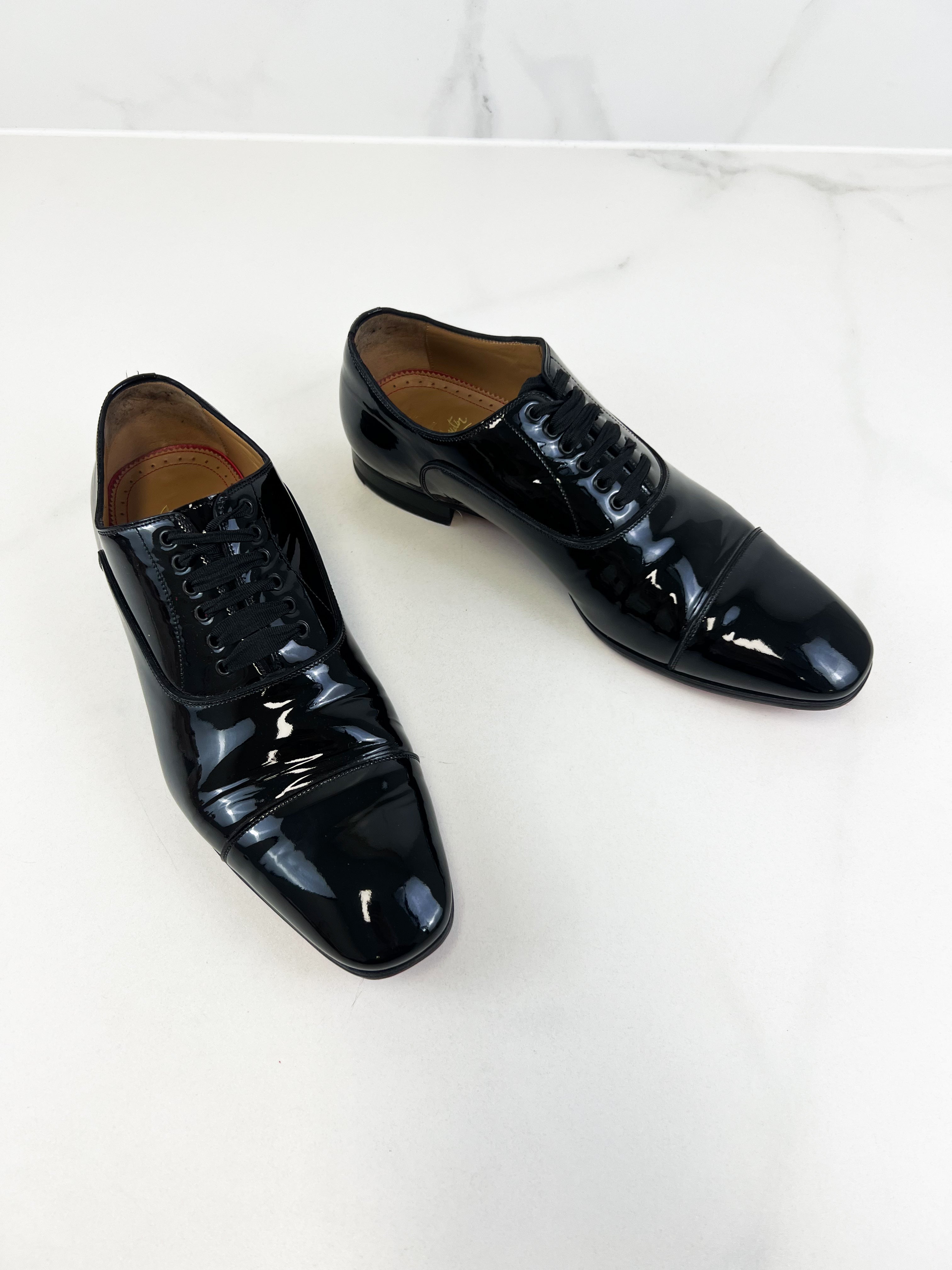 Christian Louboutin Greggo Flat Patent Size 41