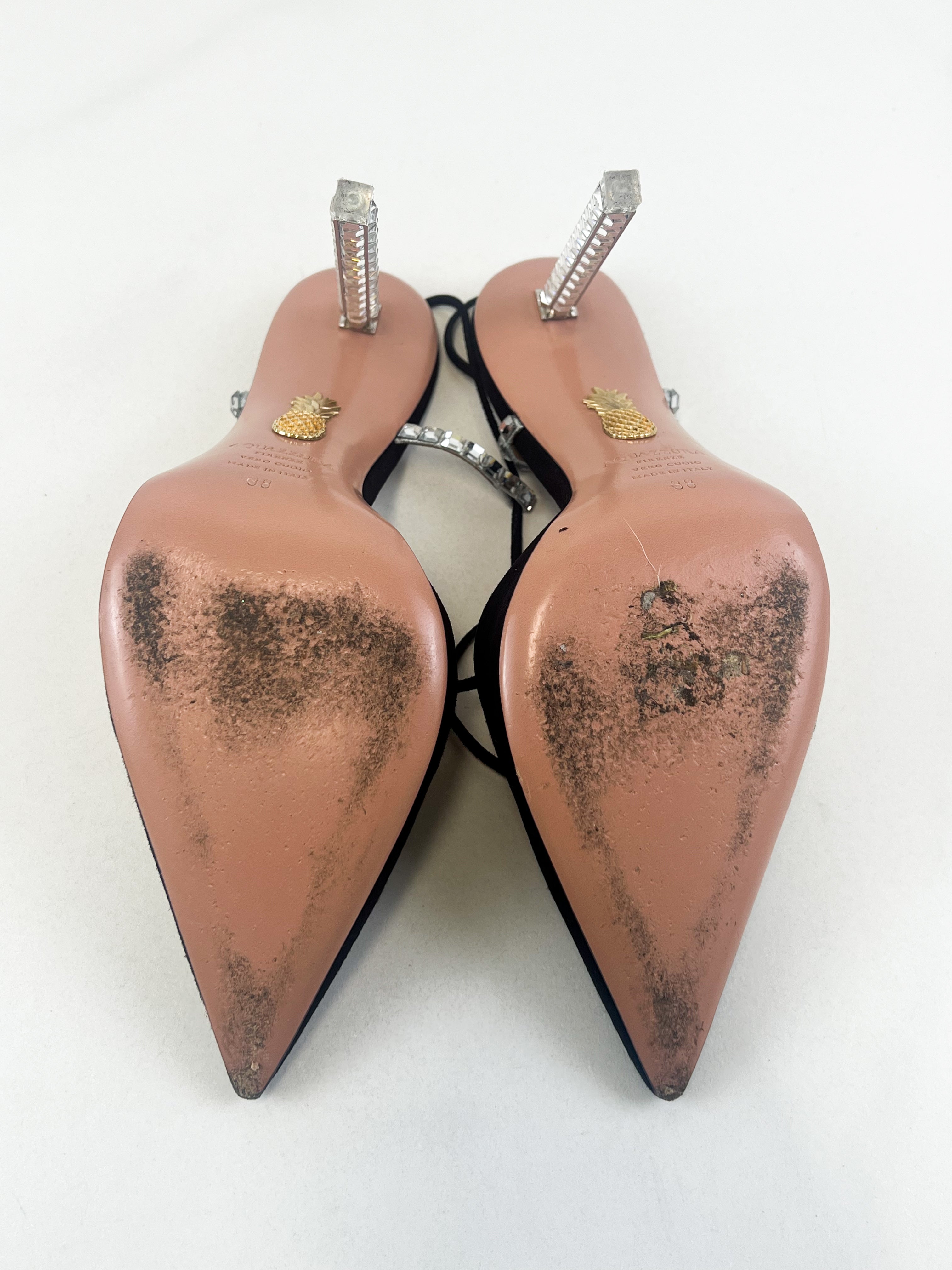 Aquazzura Rock Chic Pump 105 Size 38