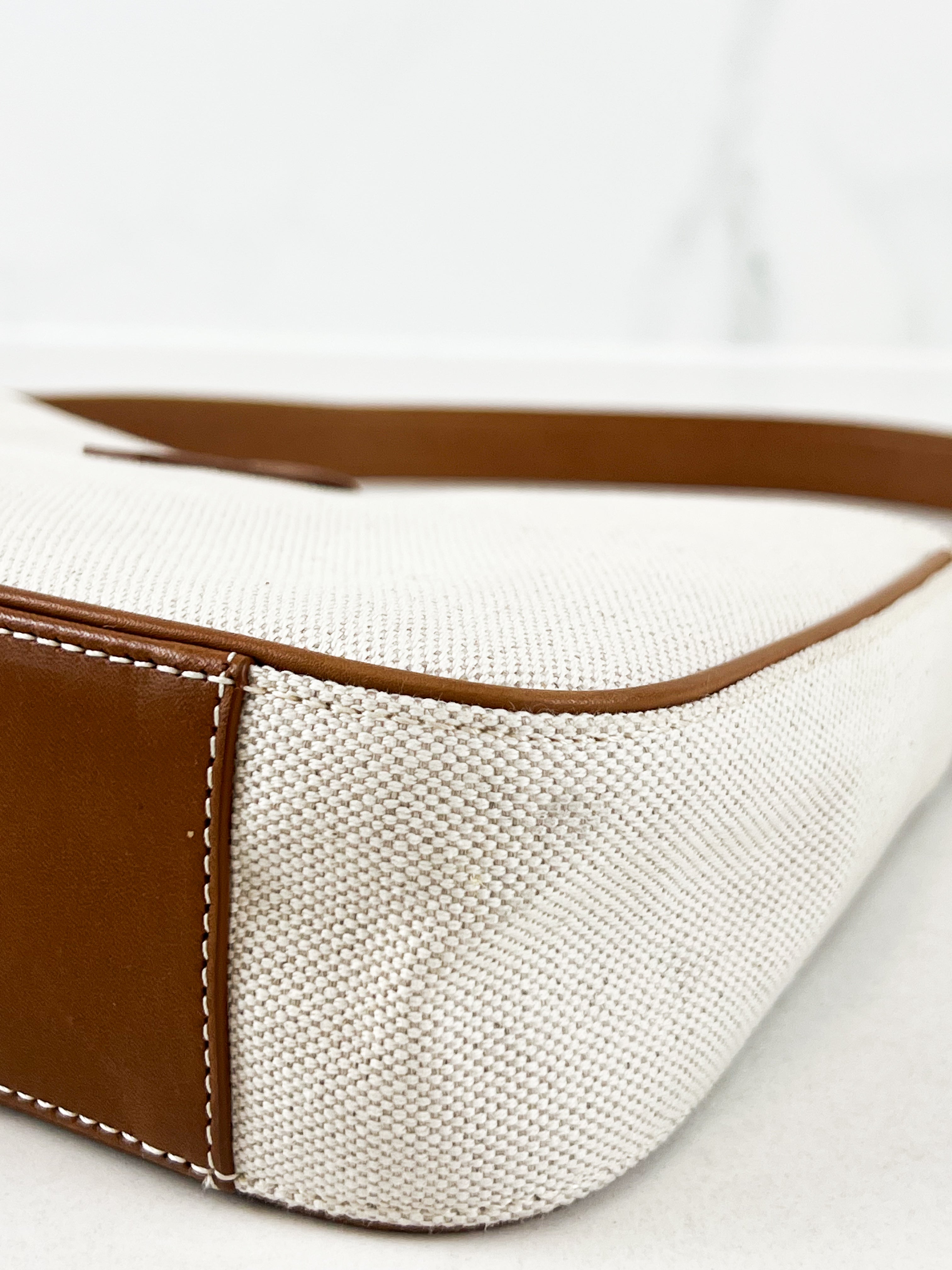 Saint Laurent Small Shoulder Bag in Grey/Brick