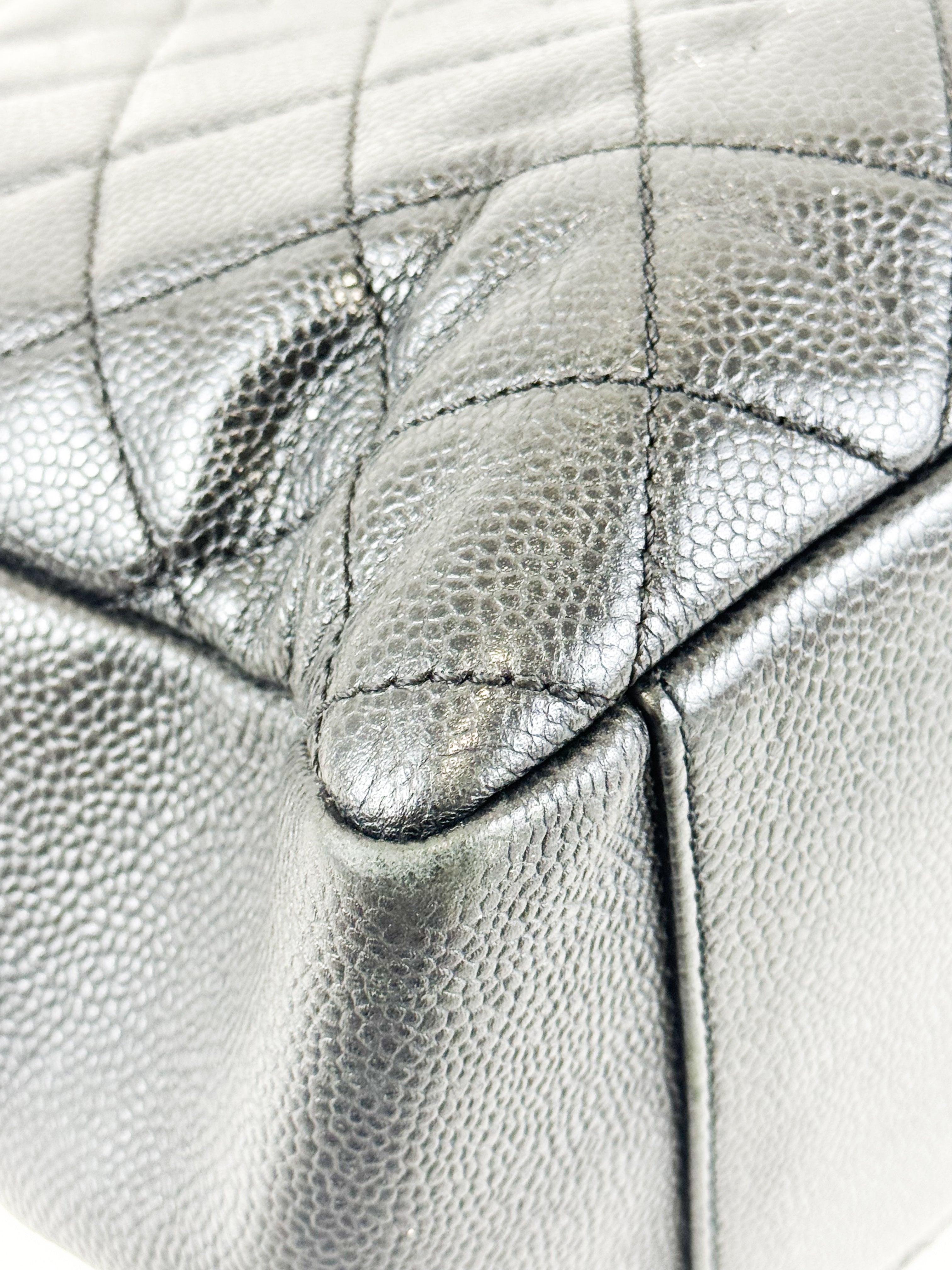 Chanel CC Black Caviar GST Tote