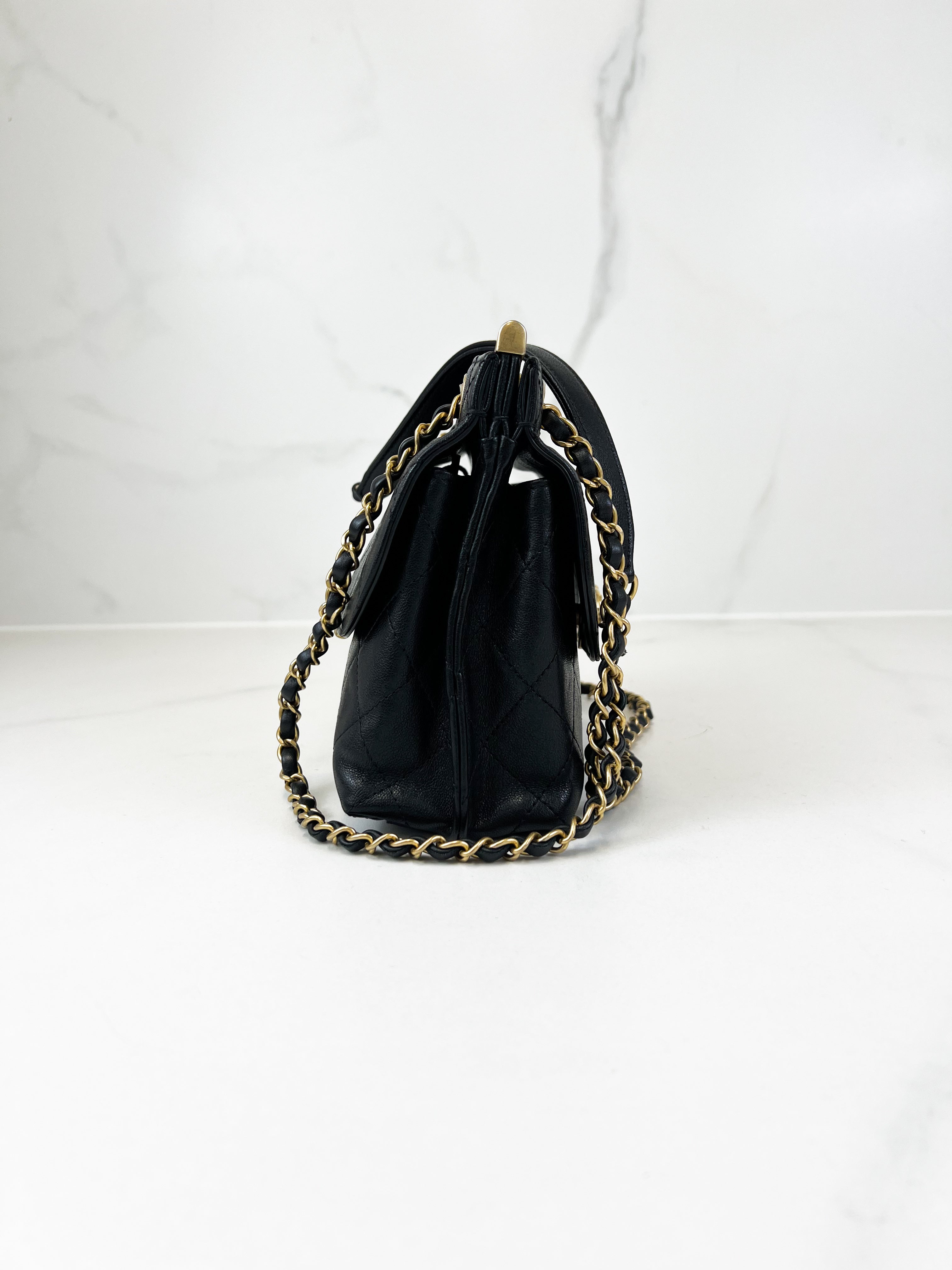 Chanel Double Sided Flap with GHW