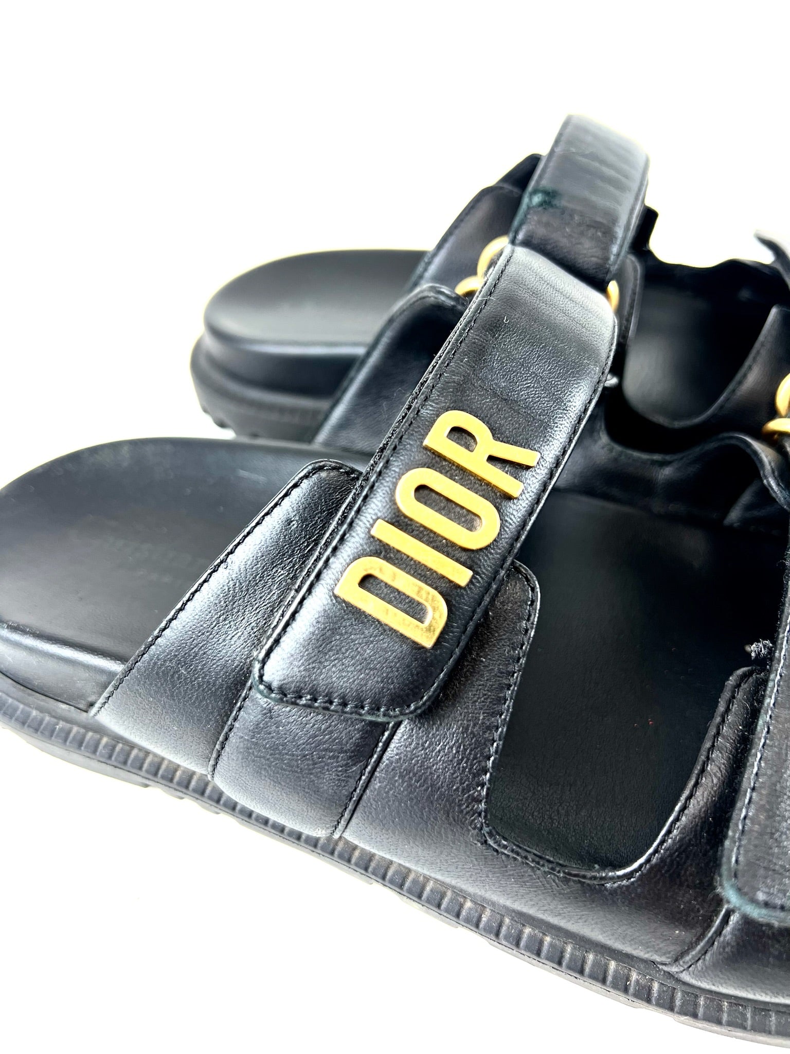 Christian Dior Dioract Slide in Black Size 38.5
