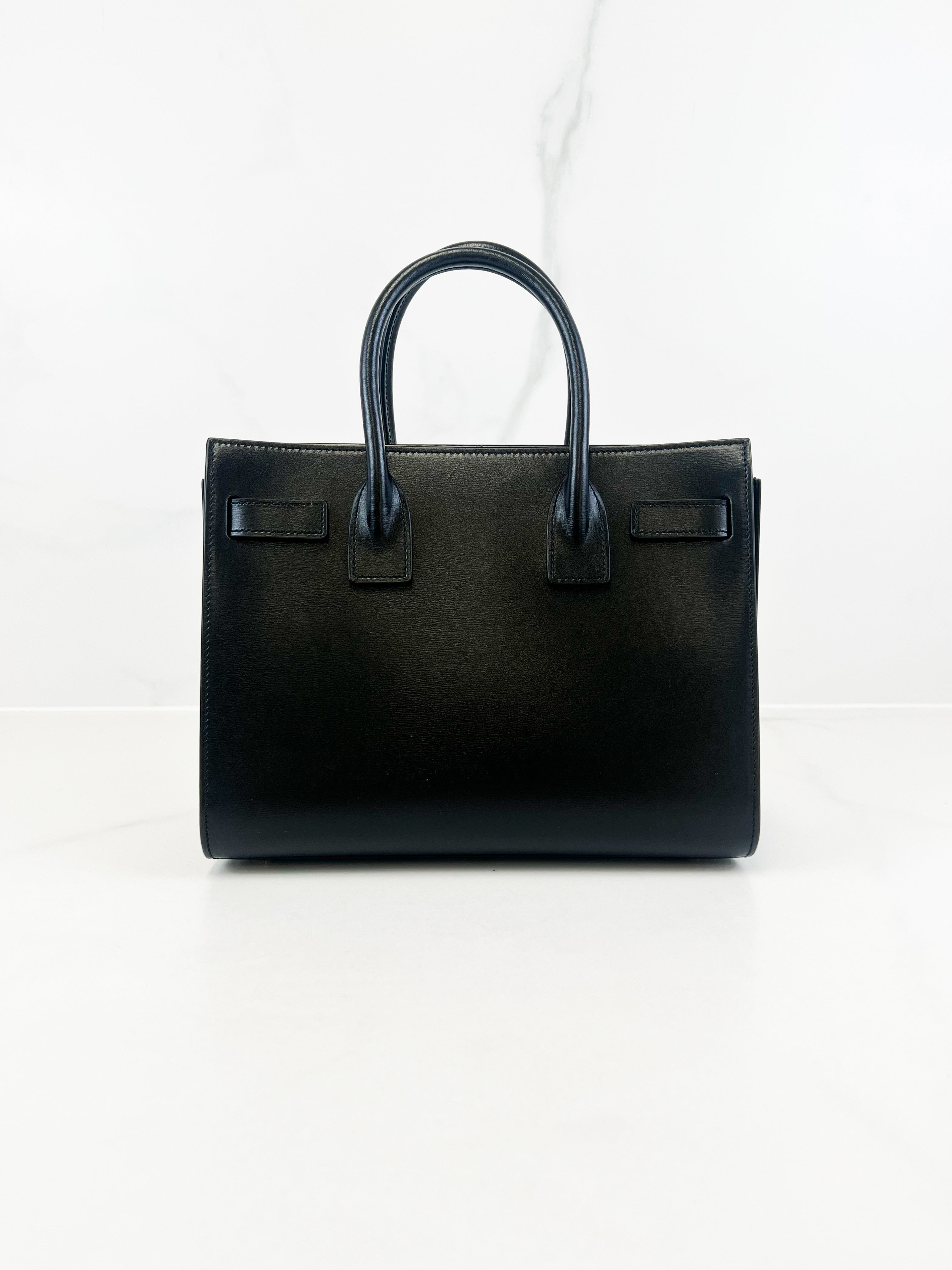 Saint Laurent Baby Classic Black Sac De Jour