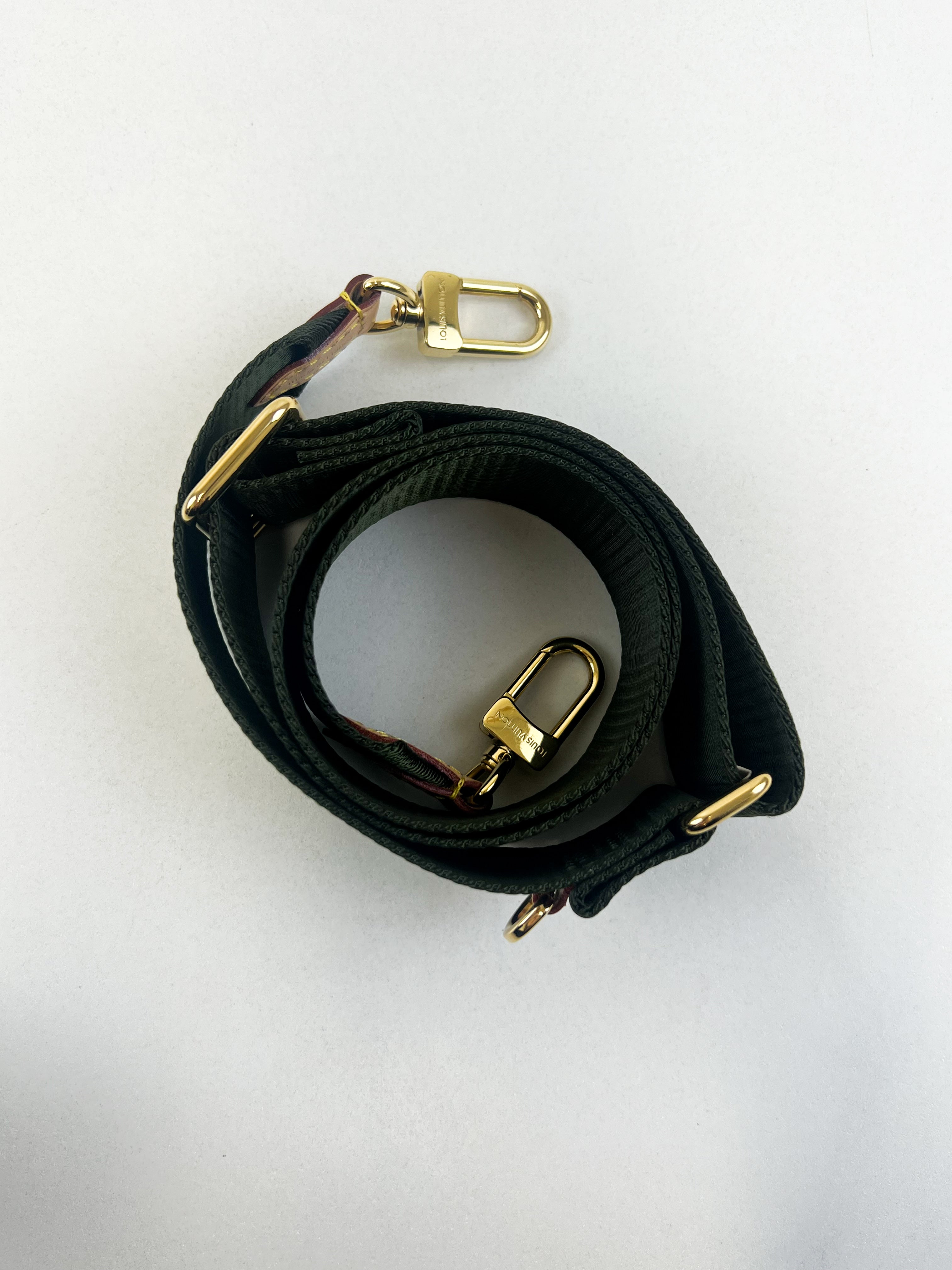 Louis Vuitton Khaki Bandouliere Strap