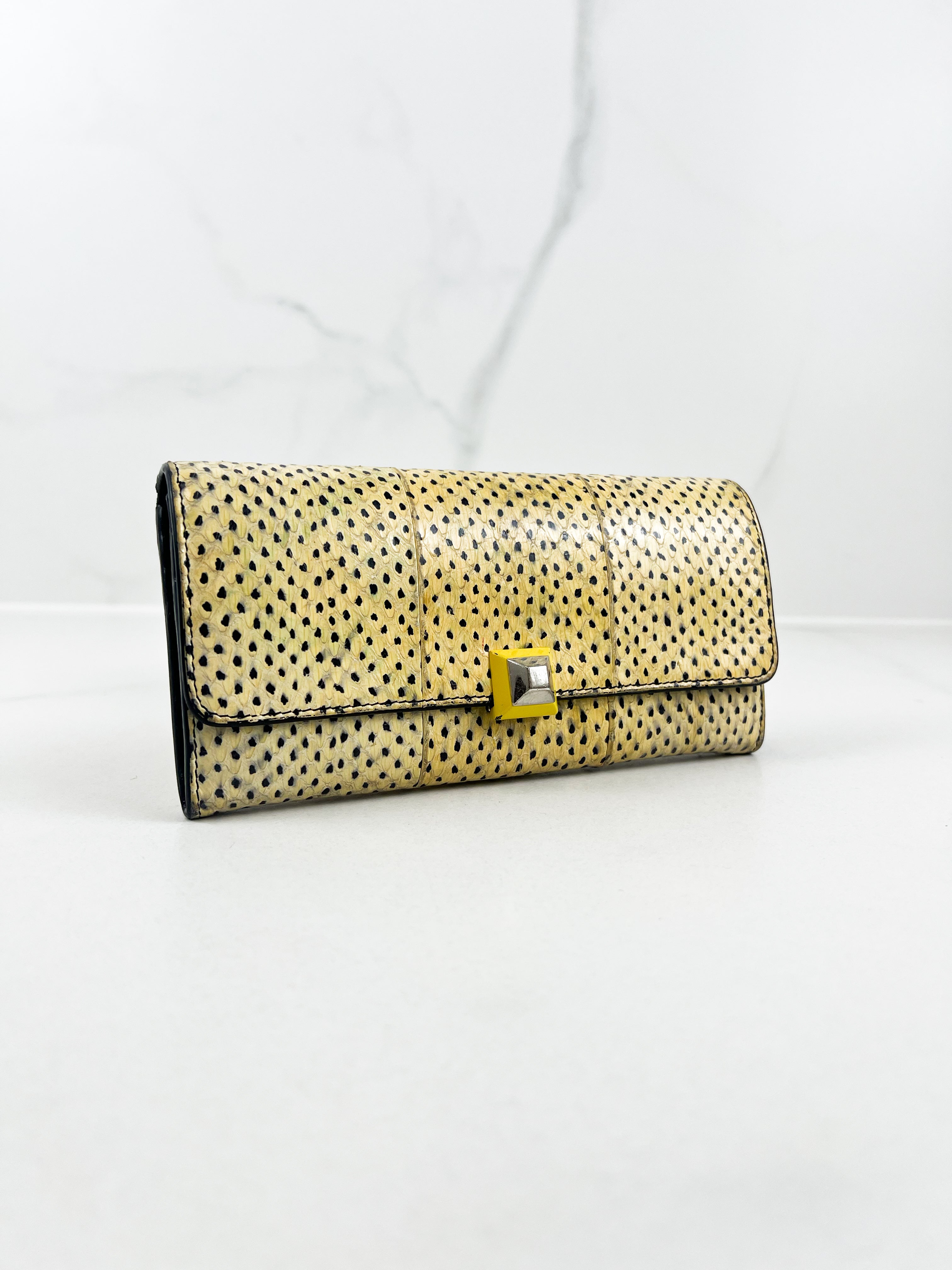Fendi Wallet in Exotic Watersnake (Elaphe)