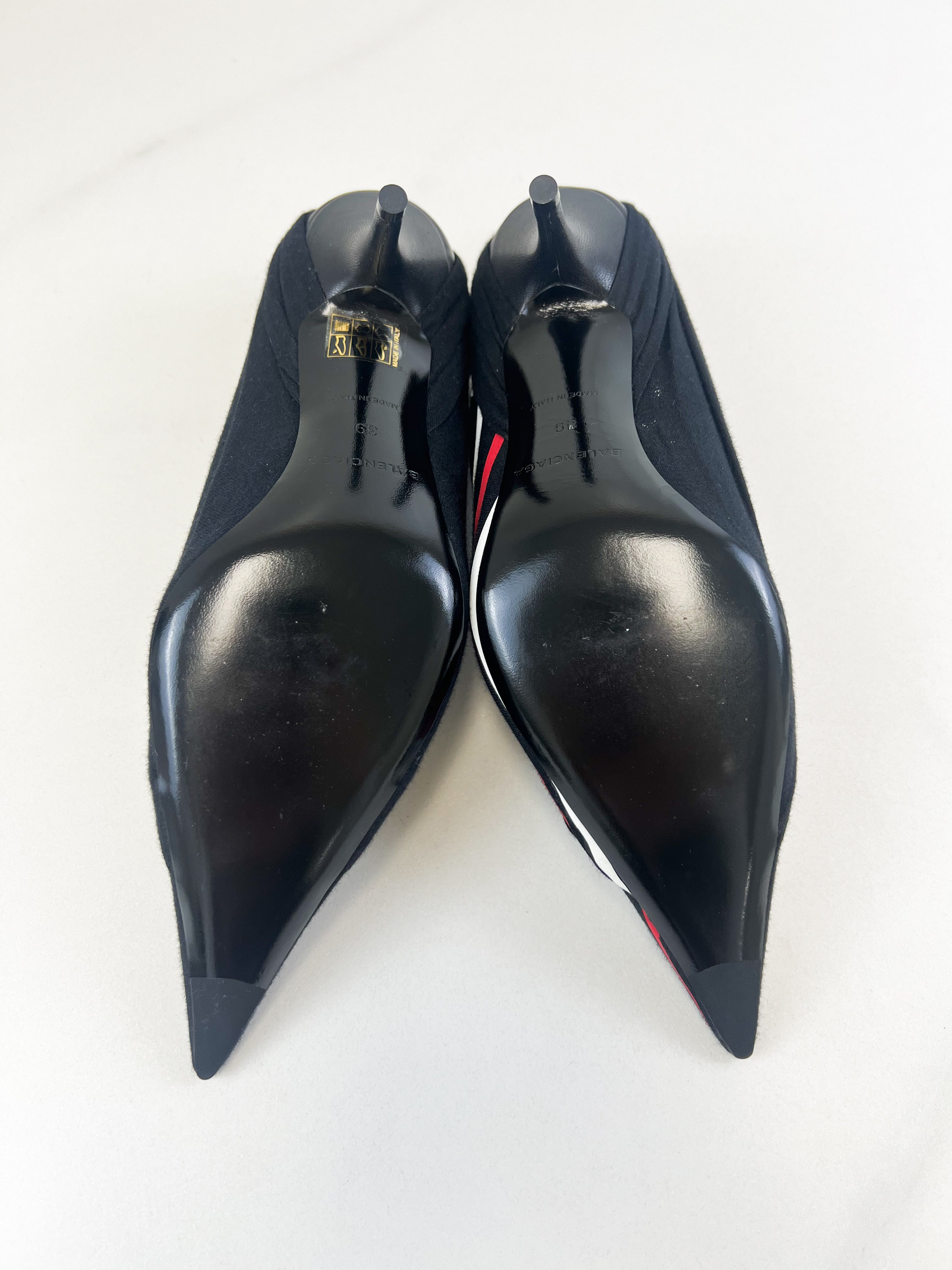Balenciaga Black Knife Pump Size 39