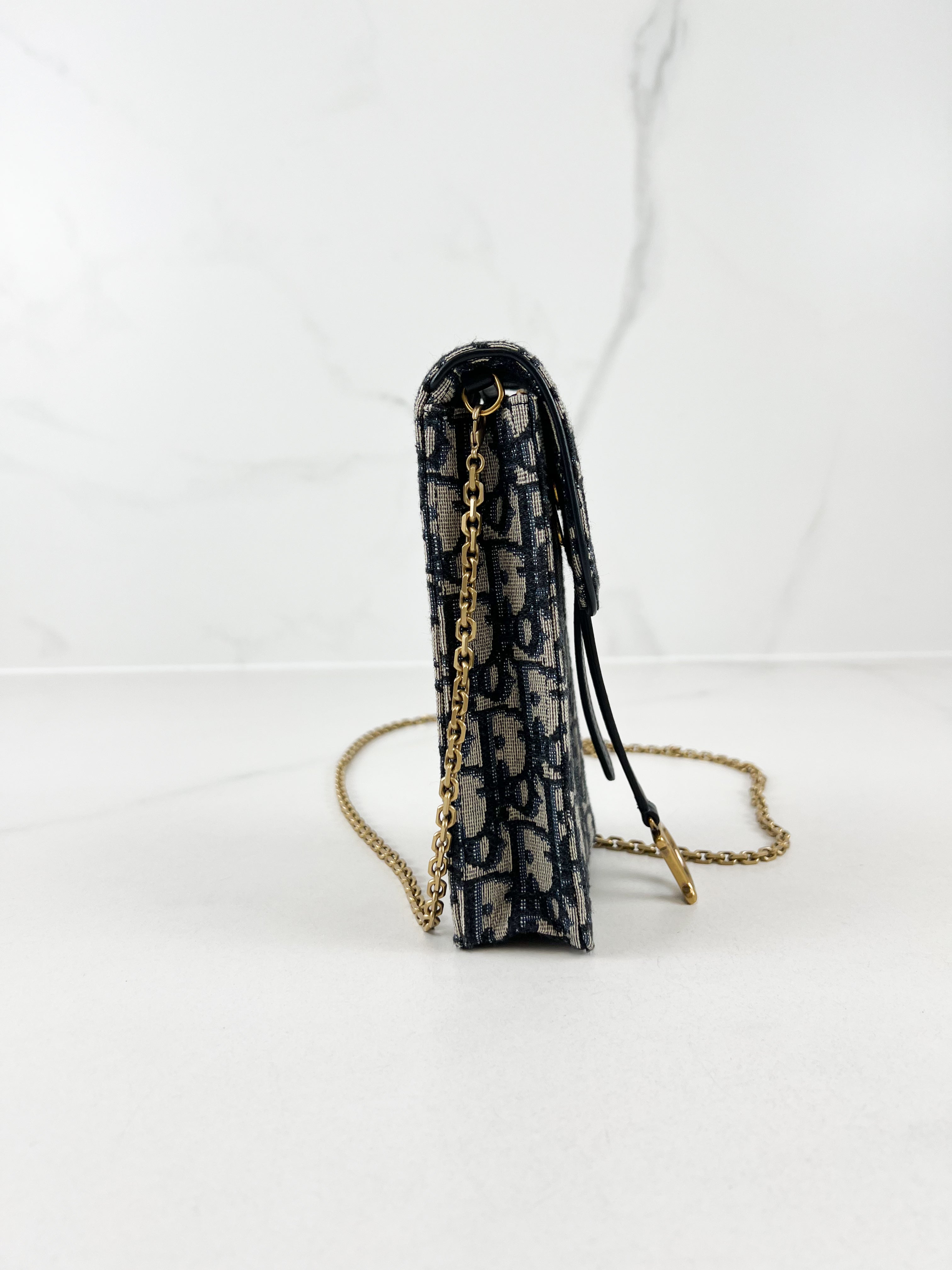 Christian Dior Oblique Vertical Saddle