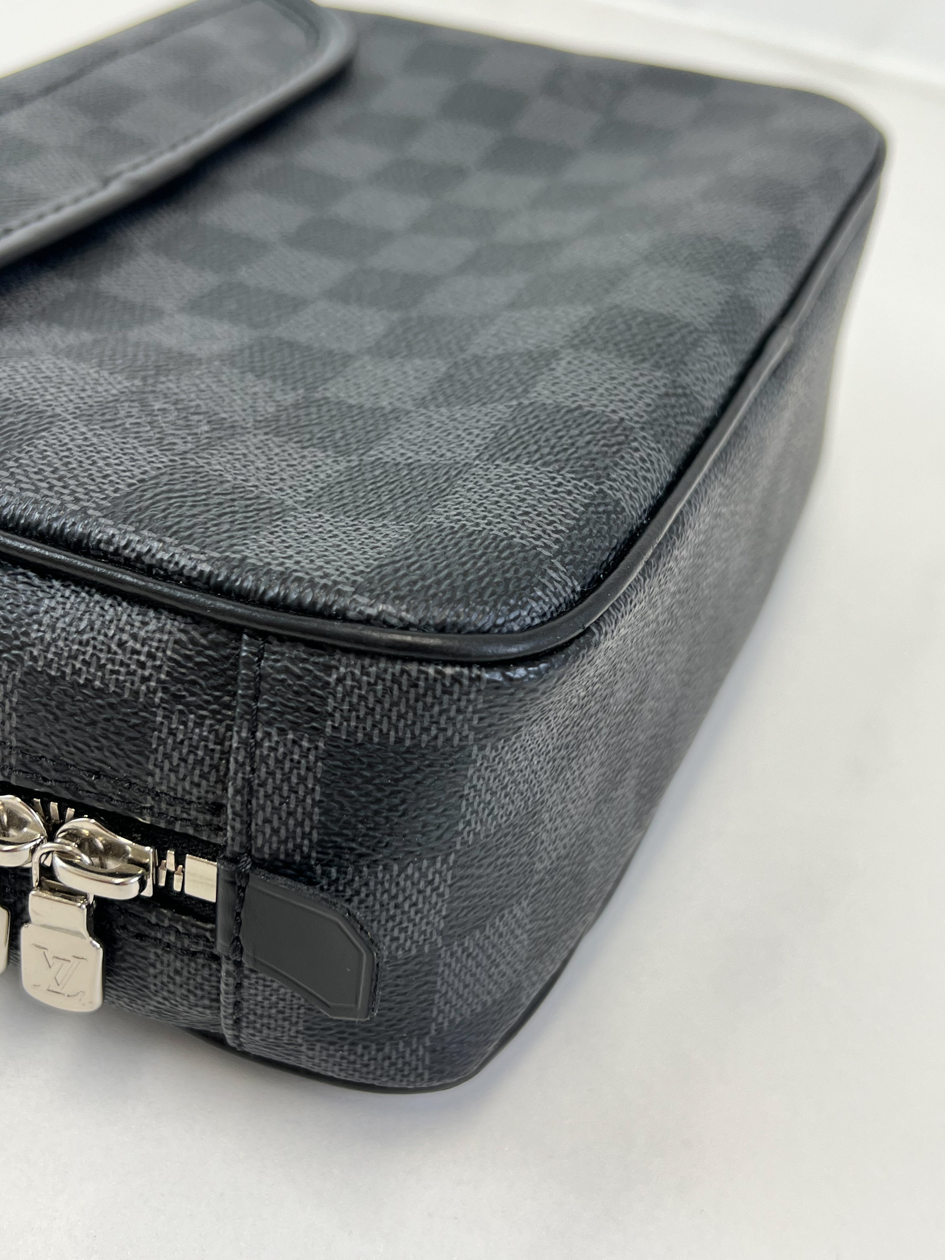 Louis Vuitton Graphite Hanging Toiletry Pouch